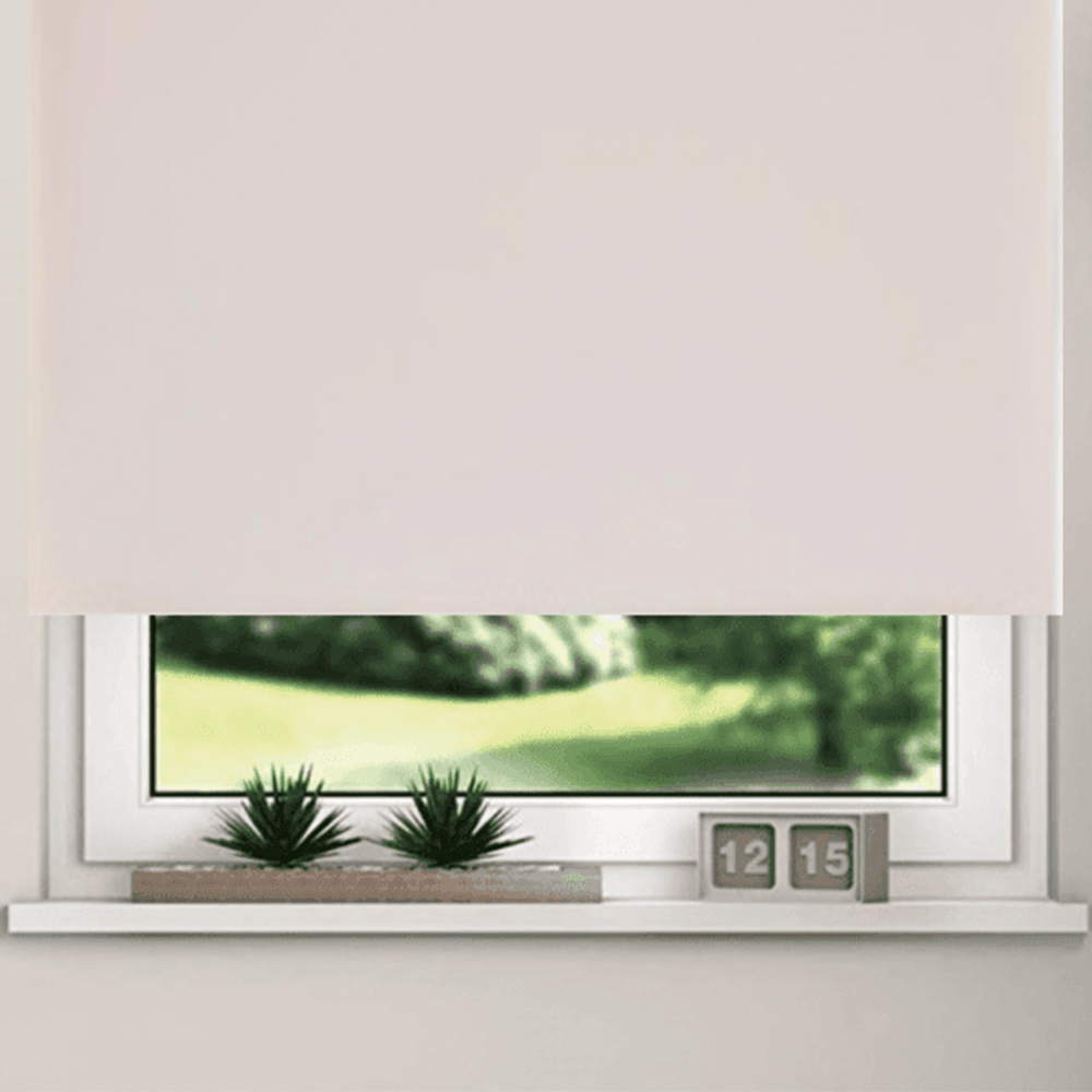 New EdgeBlinds Thermal Blackout Roller Blinds Pink 60cm Image 3
