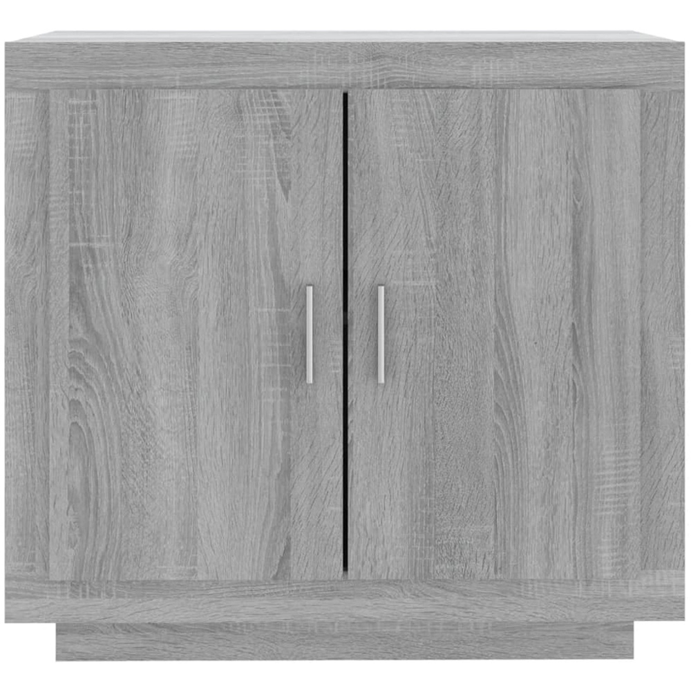 vidaXL 2 Door Grey Sonoma Sideboard Image 5