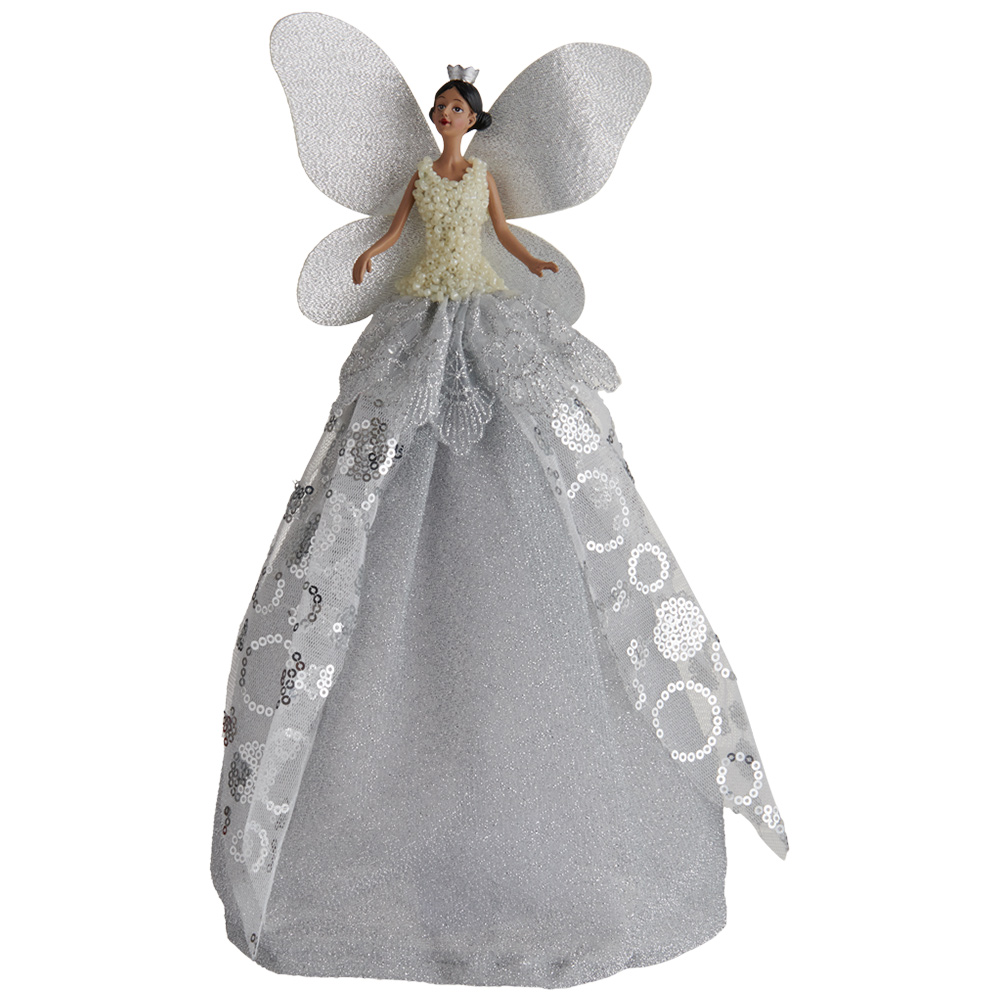 Wilko Enchanted Gold Fairy Tree Topper Wilko