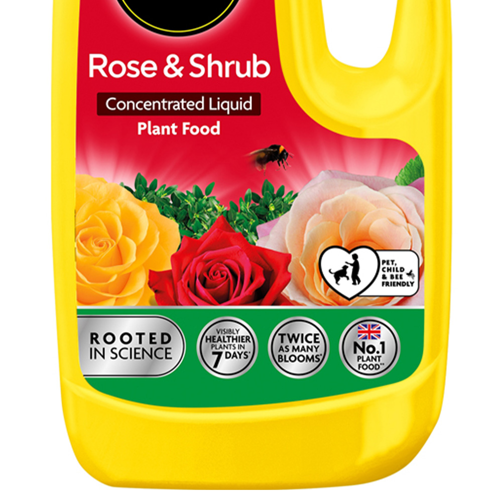 Miracle-Gro Rose and Shrub Concentrated Liquid Plant Food 800ml Image 3
