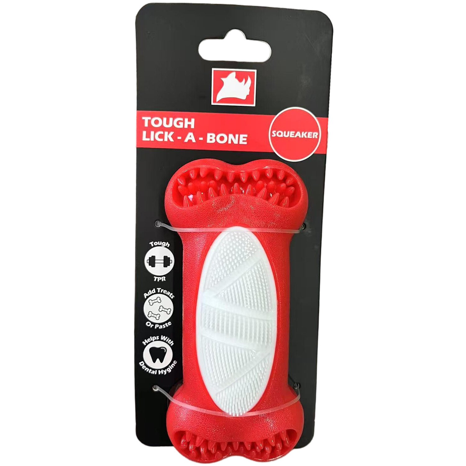Lick A Bone Dog Toy Image 3