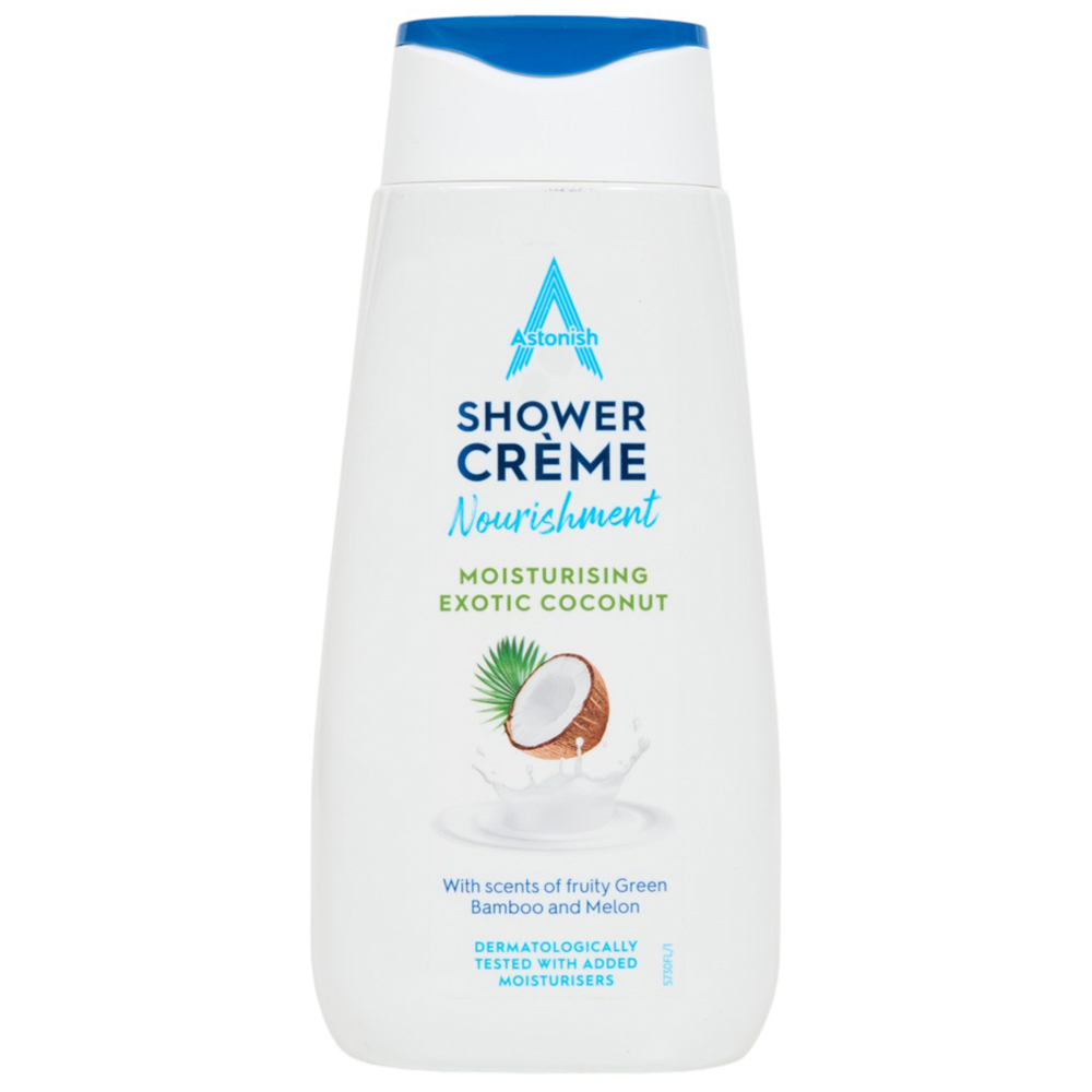Astonish Coconut Shower Creme 400ml Image 1