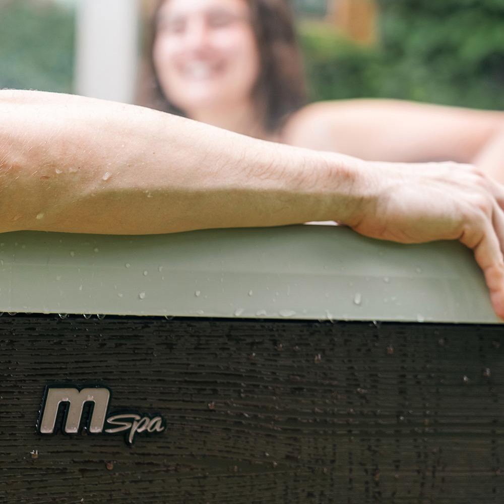 MSpa Tribeca 6 Person Brown Portable Hot Tub with Smart App Control Image 7