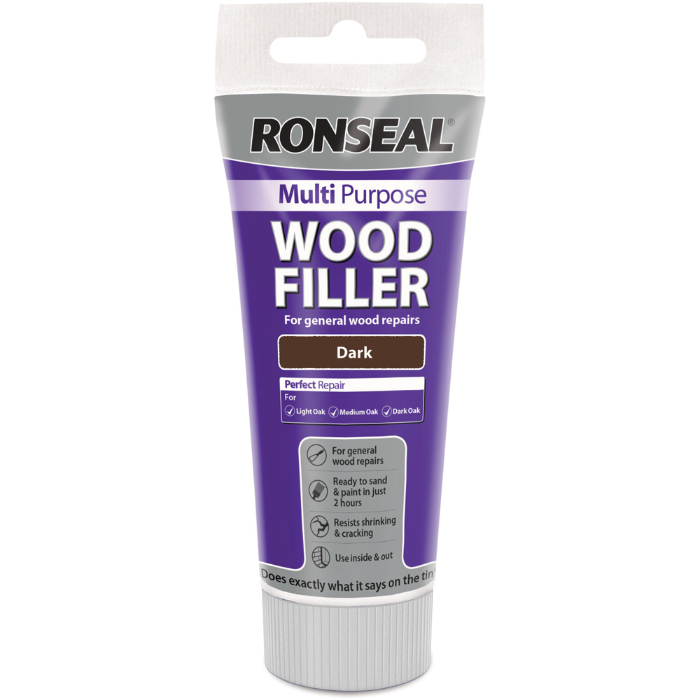 Ronseal Multi Purpose Dark Wood Filler Image 1