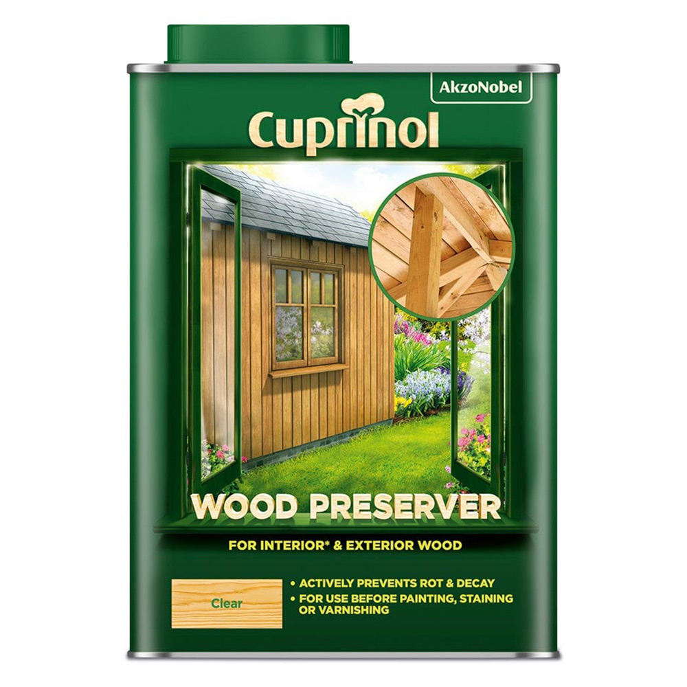 Cuprinol Clear Wood Preserver 1L Image 2