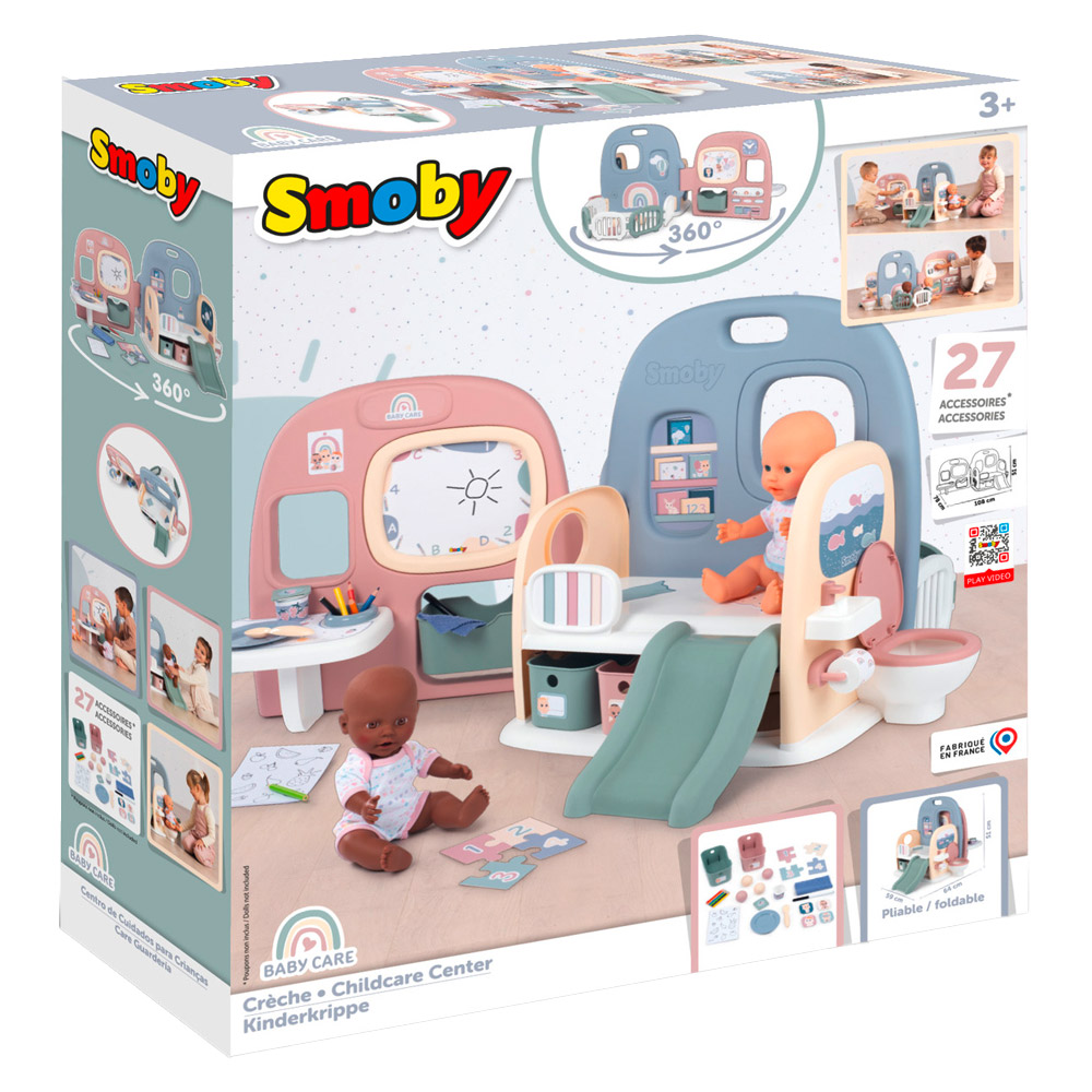 Smoby Baby Care Doll Nursery Playset Image 8