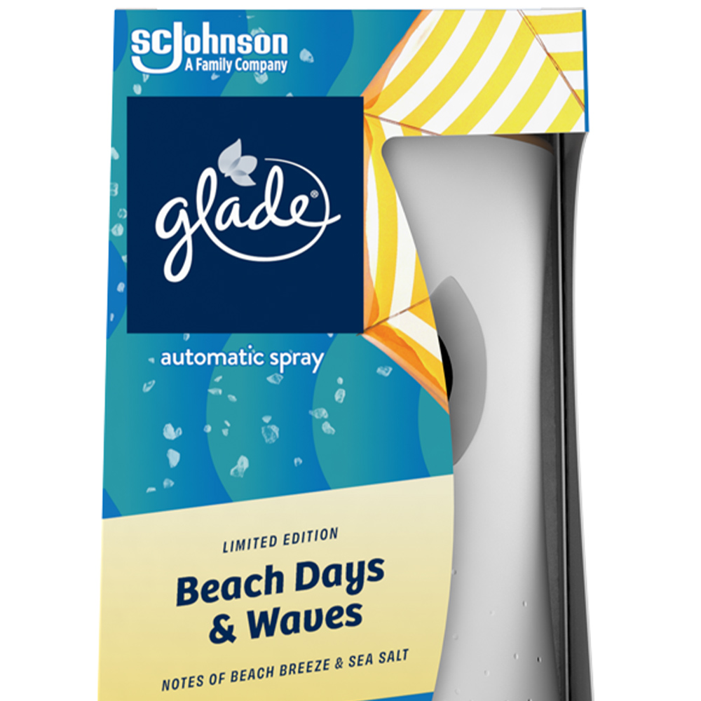 Glade Beach Days and Waves Automatic Spray Holder 269ml Wilko