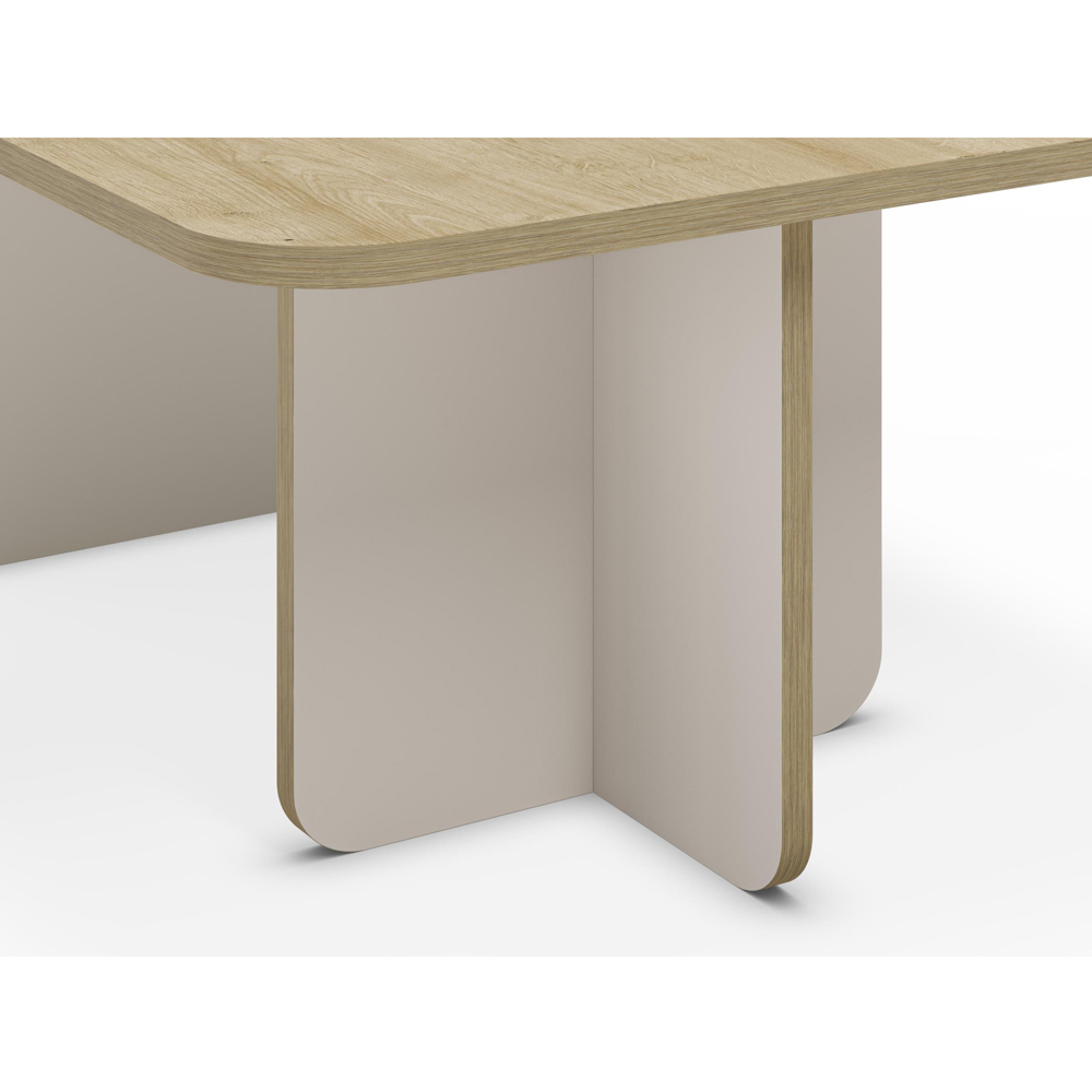 Decortie Hillary Sapphire Oak Coffee Table Image 3