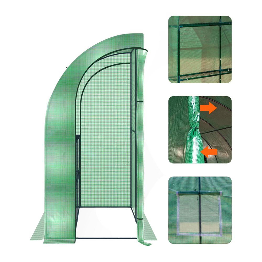 Outsunny 200x100x215 Greenhouse Image 7