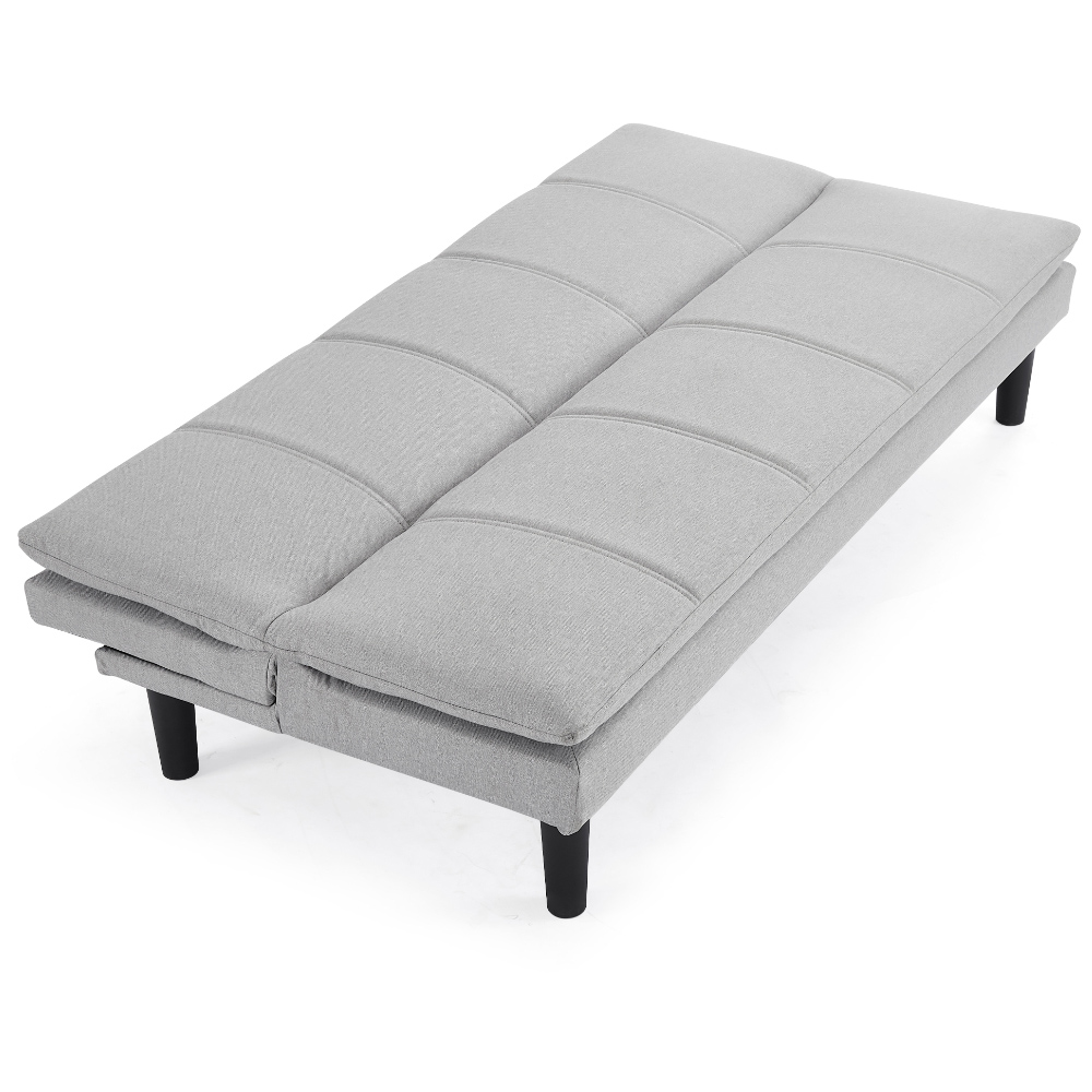 Home Detail Pearse 2 Seater Light Grey Sofa Bed Image 3