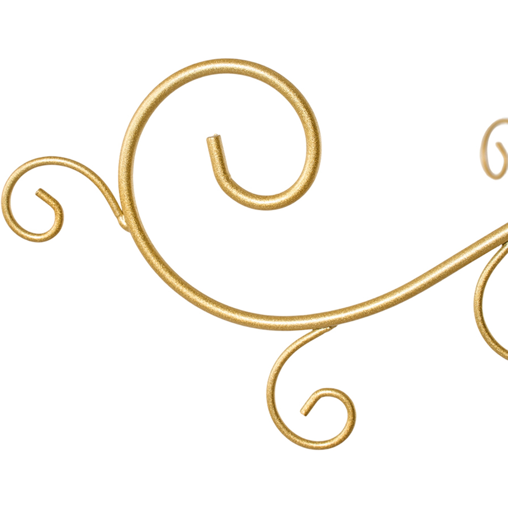 Living and Home Gold Display Stand Christmas Decoration with Star Top 6ft Image 3