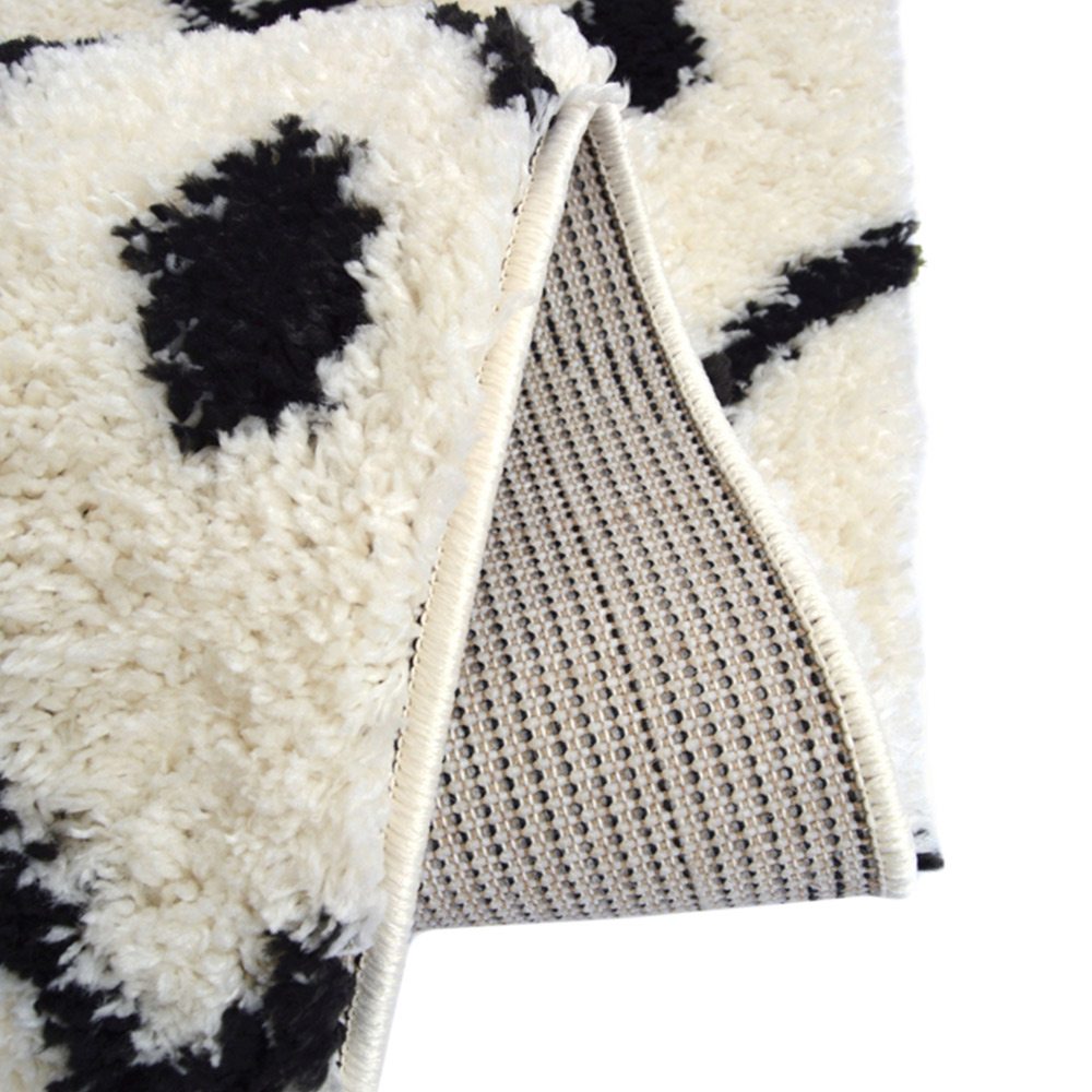 Homemaker White Snug Nomadic Shaggy Rug 160 x 230cm Image 4