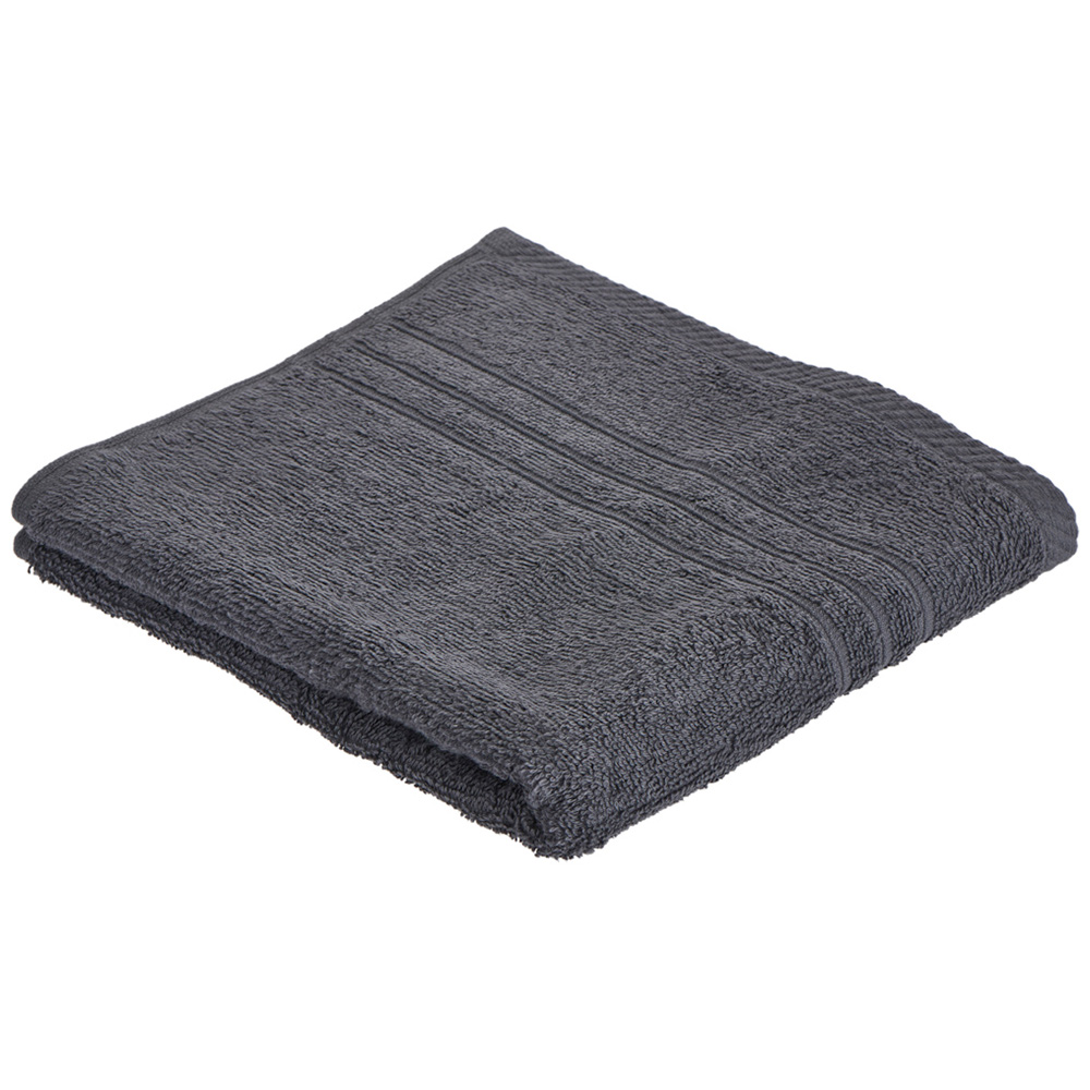 Wilko Grey Hand Towel Wilko