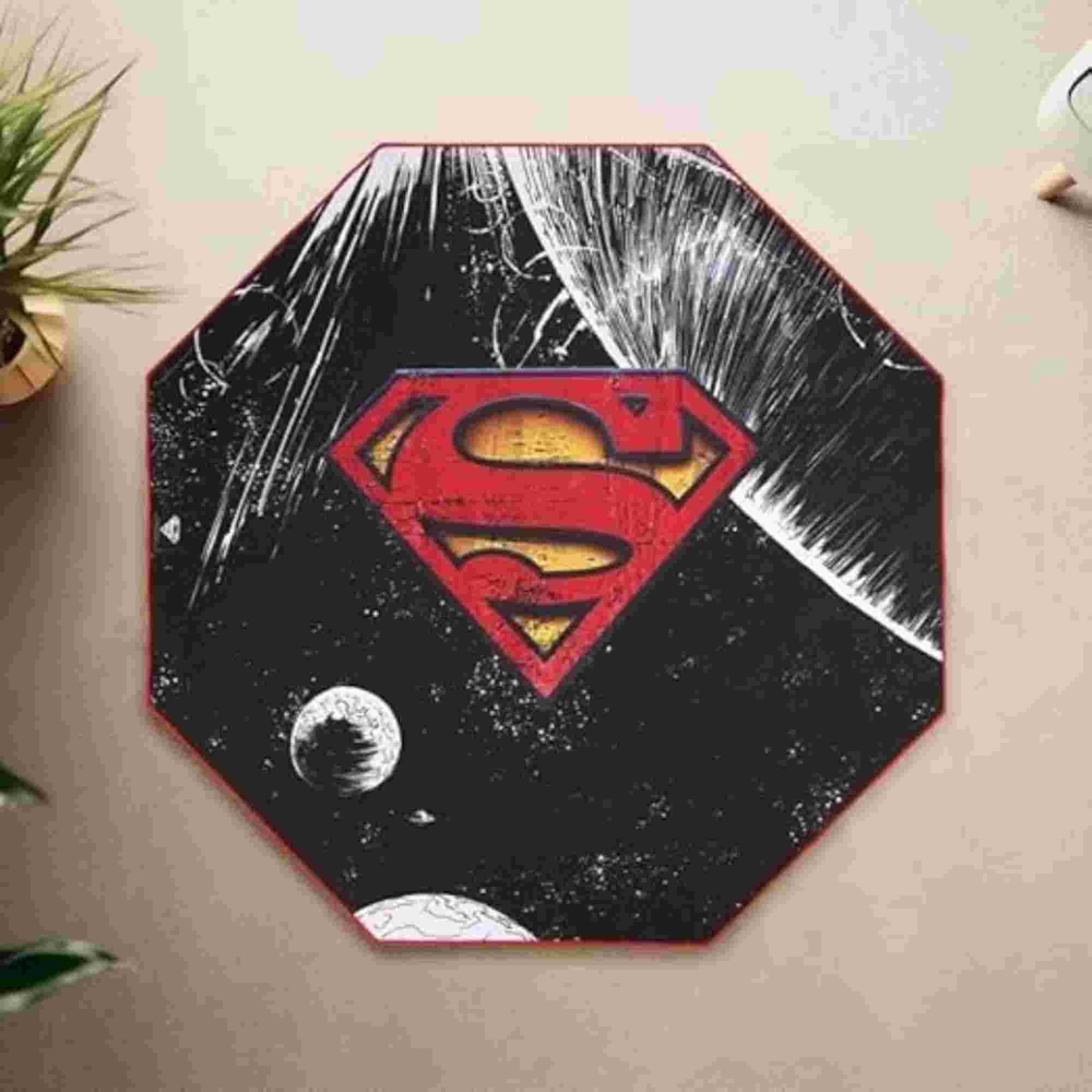 Subsonic Superman Gaming Floor Mat 100 x 100cm Image 2