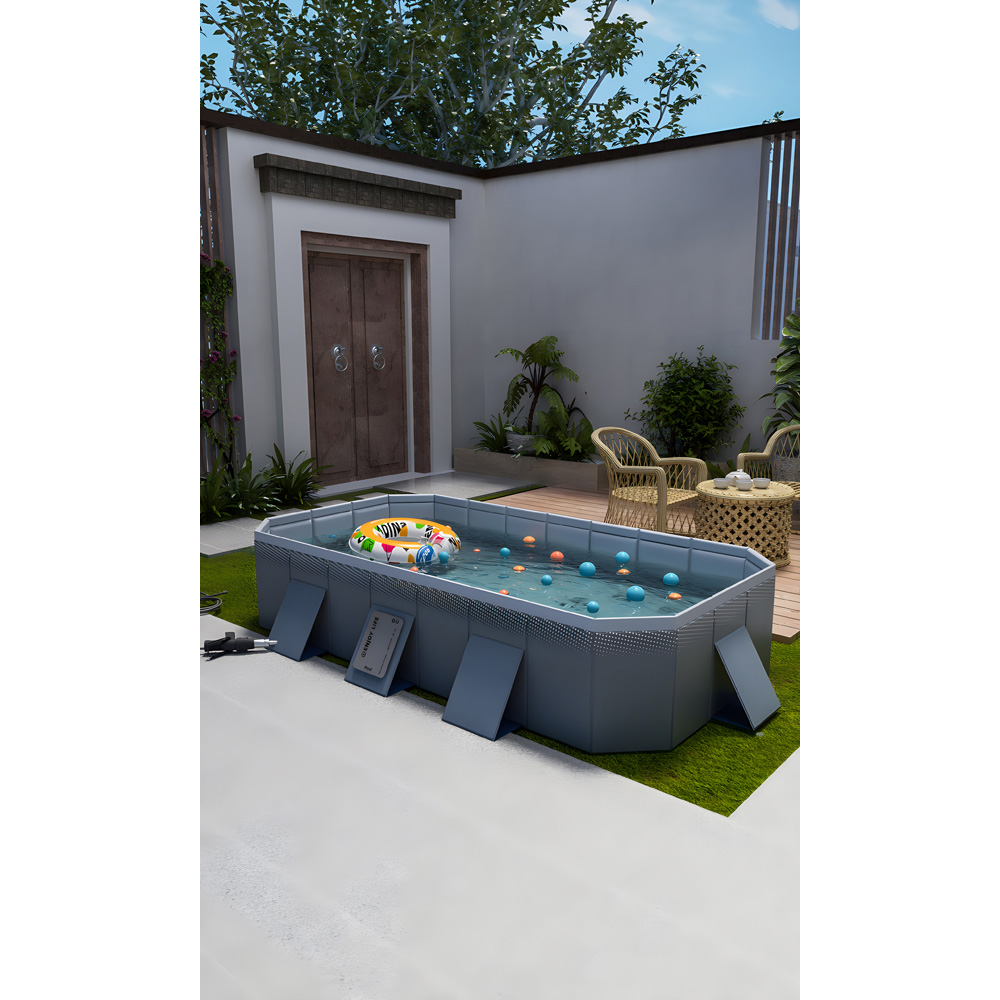 Avilo Foldable Pool 185 x 137cm Image 7
