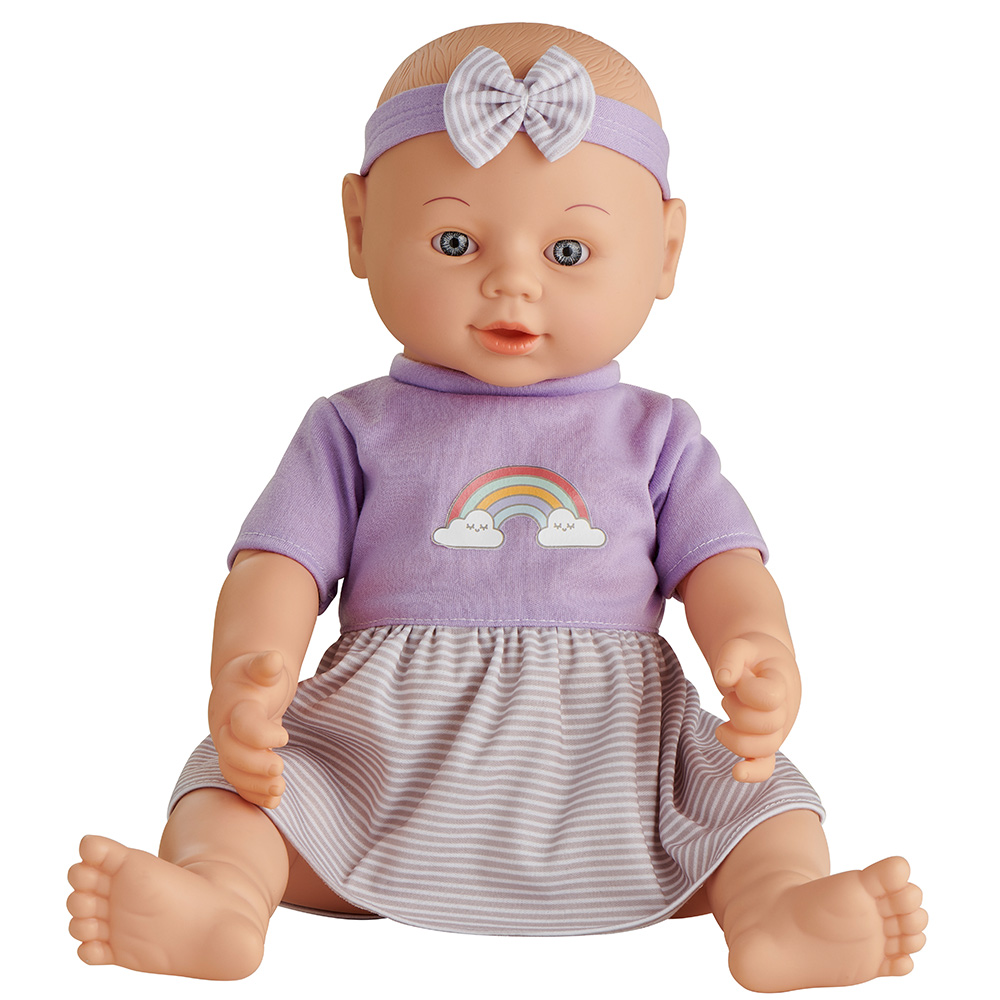 Wilko Time for Tea Baby Doll and Feeding Accessories Wilko