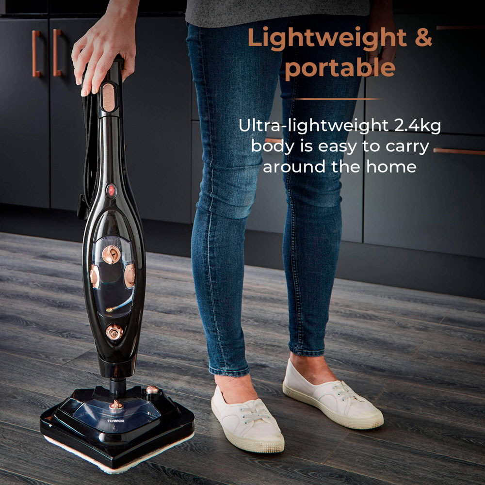 Tower RSM10 10-in-1 Steam Mop with Detergent Floor Head Image 8