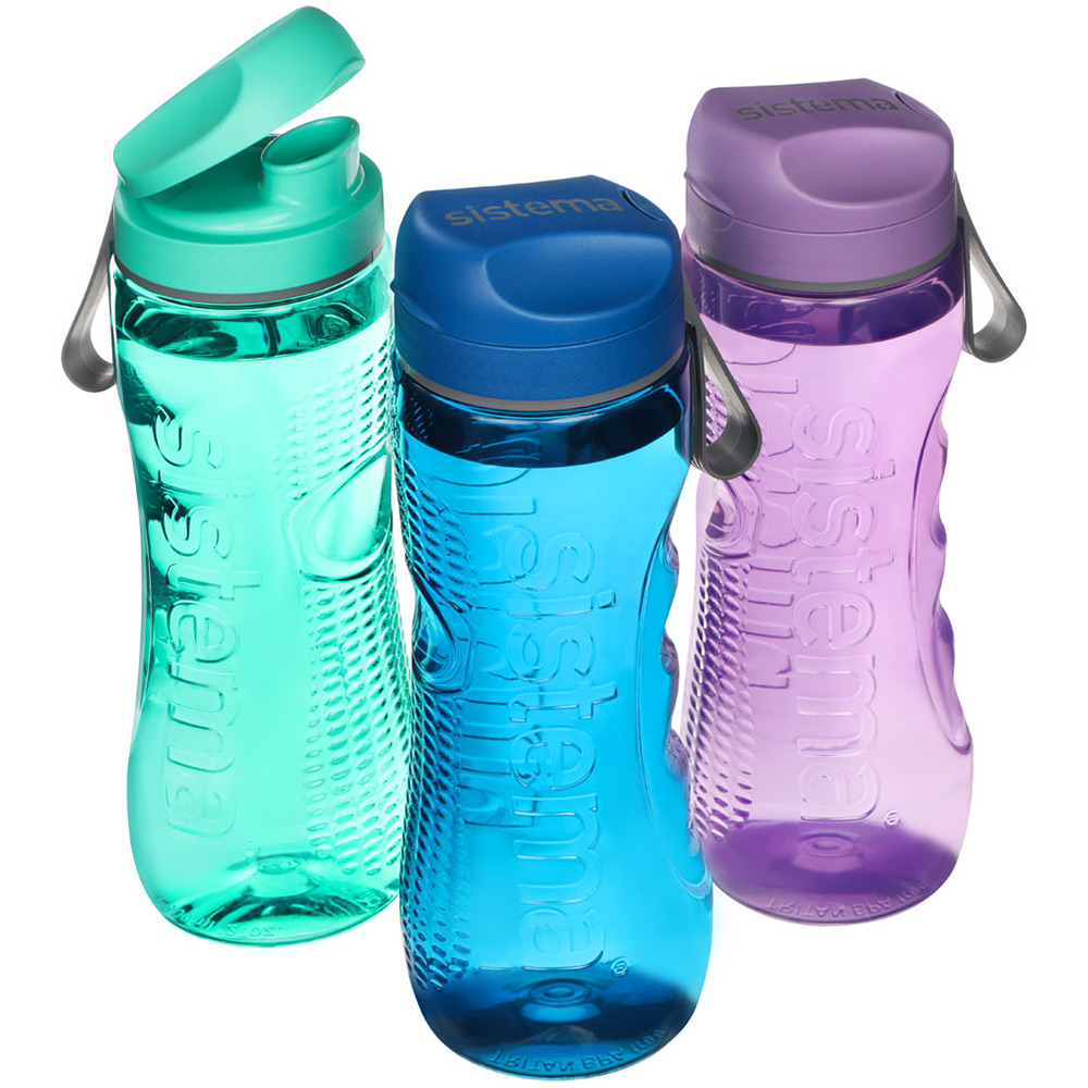 Single Sistema 800ml Hydrate Tritan Active Bottle in Assorted Styles Image 1