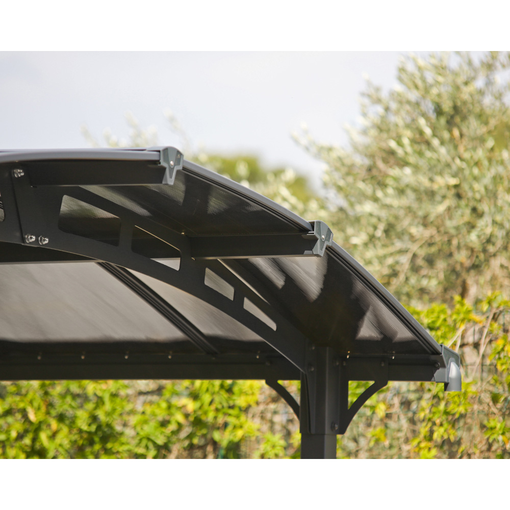 Palram Canopia Tucson 2.42 x 4.35m Grey Garden Gazebo Image 3