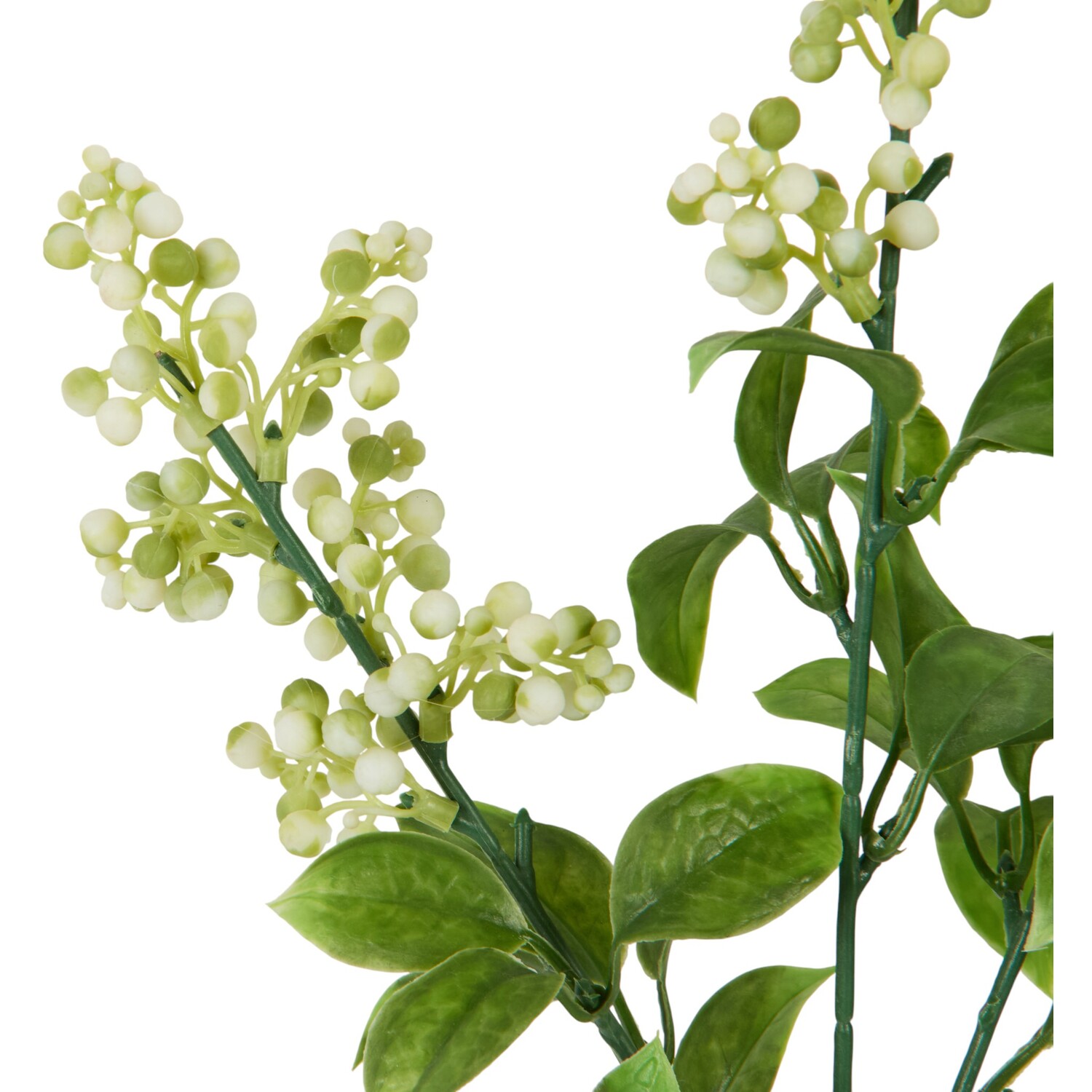 Artificial Berry Spray White Image 2