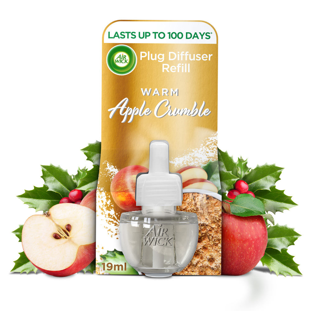 Air Wick Apple Crumble Liquid Electrical Single Refill Image 3