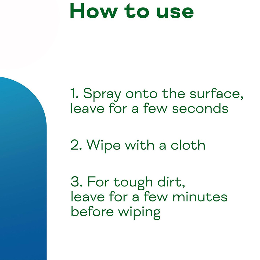 CIF Cleanboost Bathroom Limescale Cleaner Spray 700ml 2 Pack Image 6