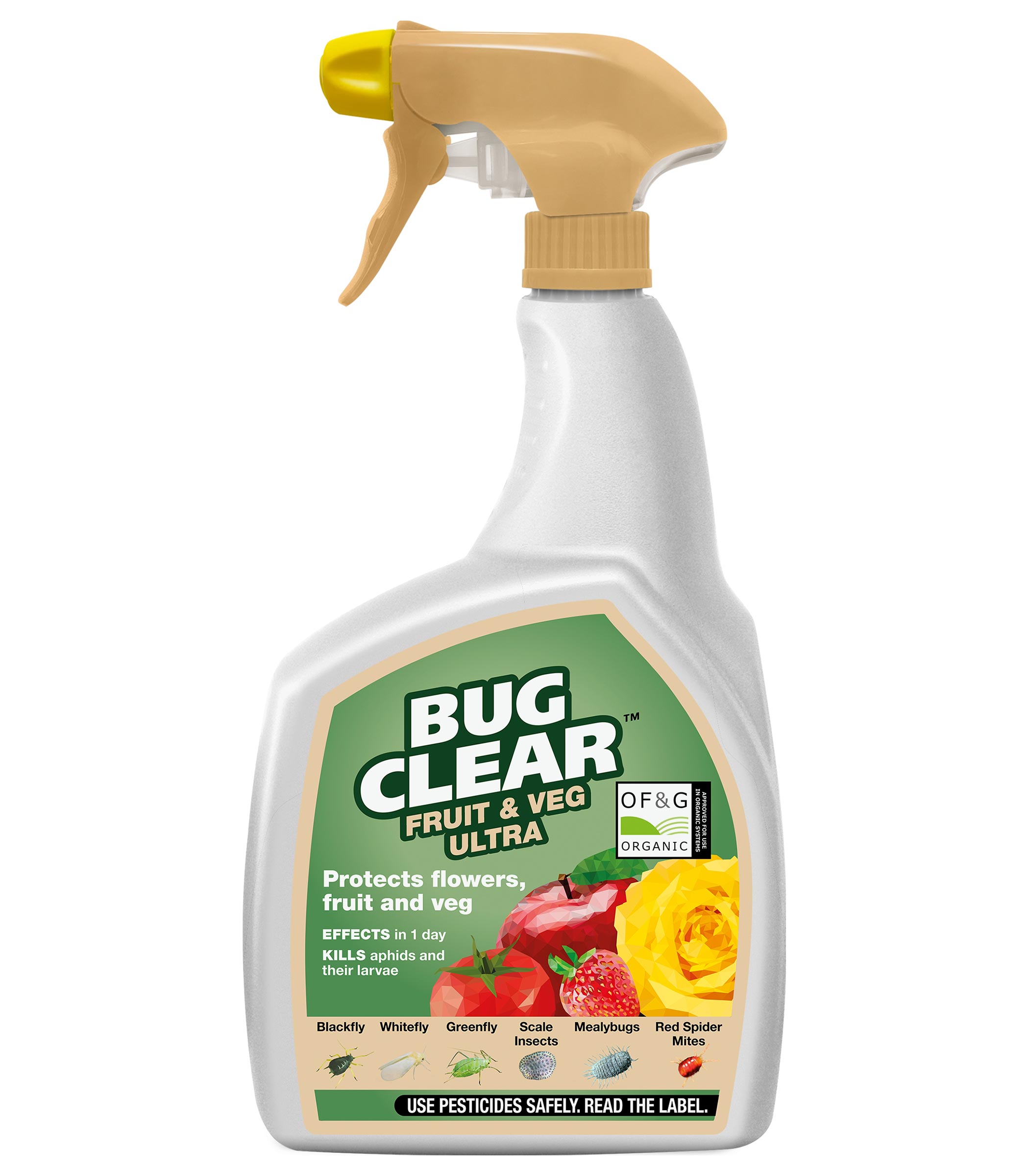 Bugclear Fruit and Veg Ready to Use 800ml Pack Image 1