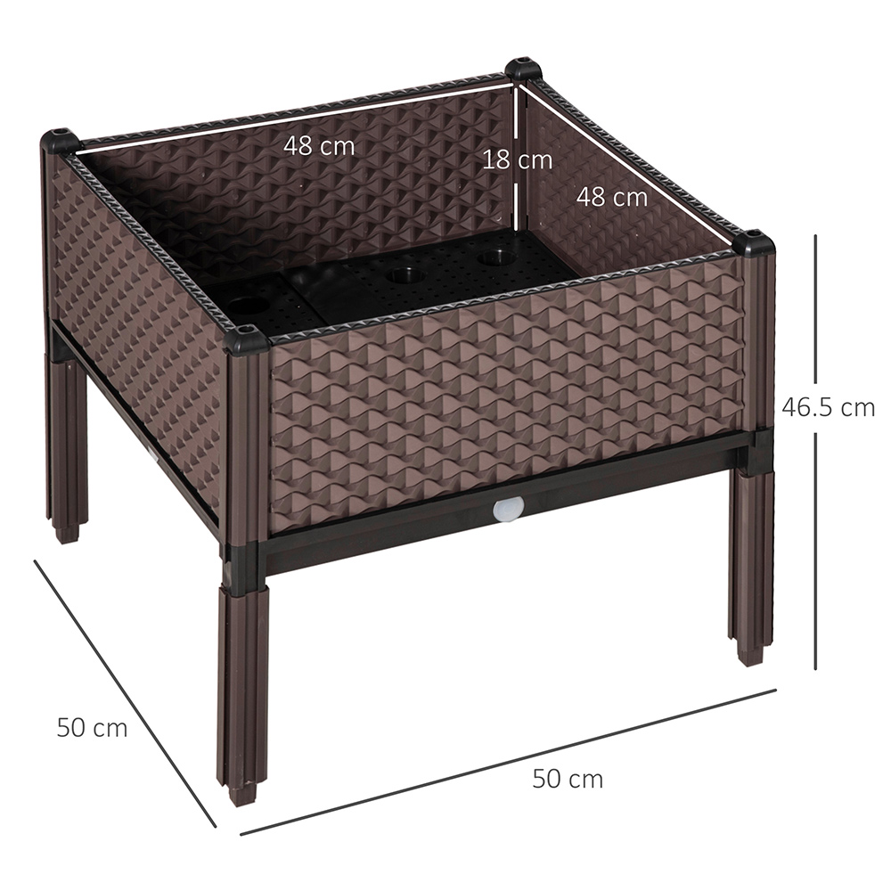 Outsunny Set of 2 Garden Raised Bed Image 5