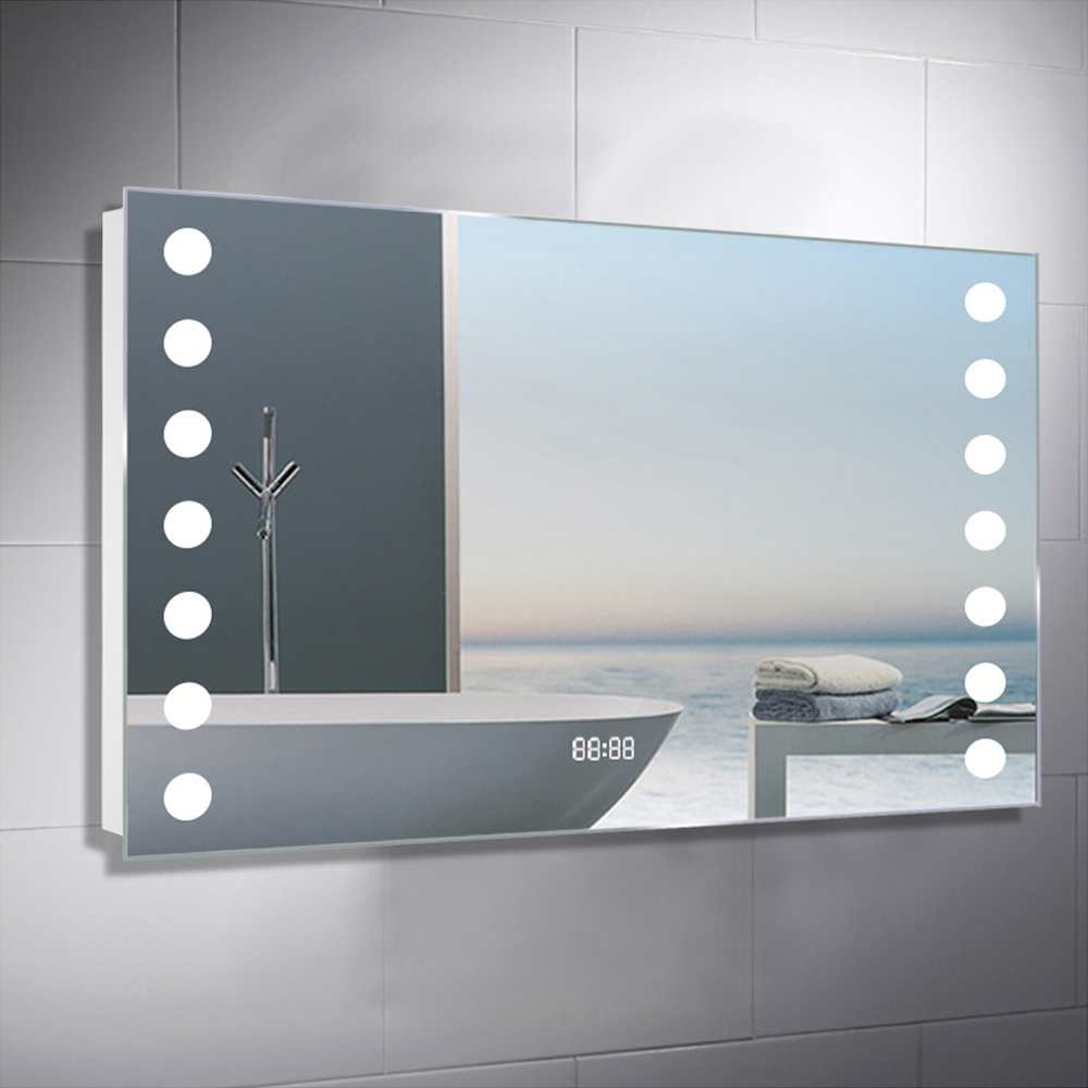 Living and Home LED Fog Free Bathroom Mirror 60 x80cm Image 6