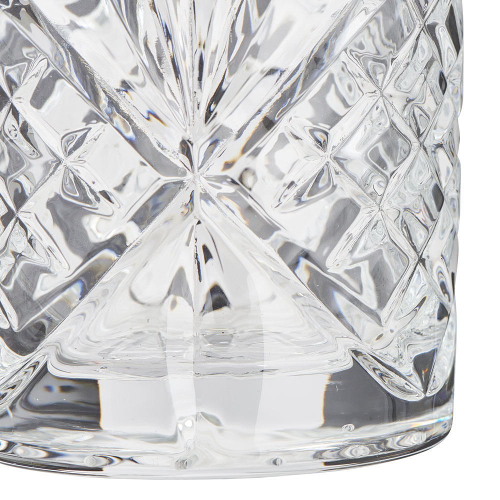 Wilko Luxe Cut Glass Hiball Image 2