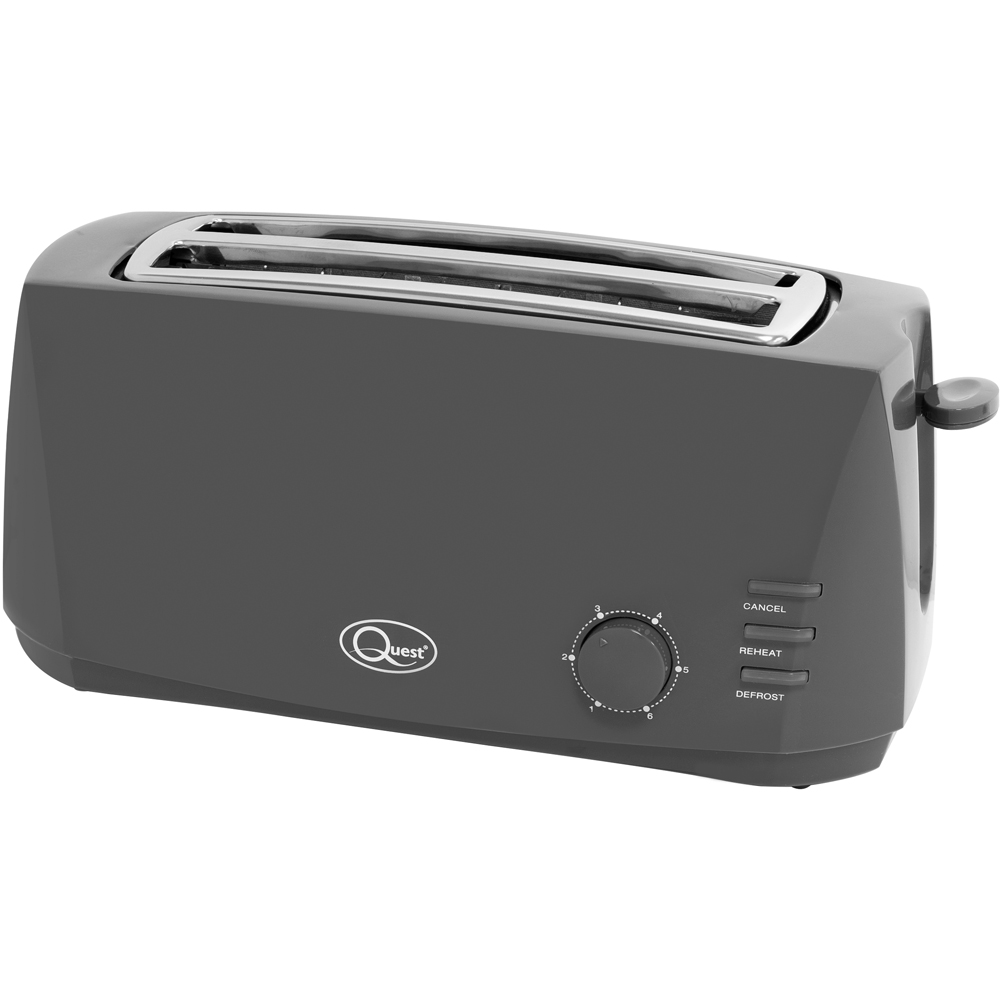 Benross Grey 4 Slice Cool Touch Toaster 1400W Image 1