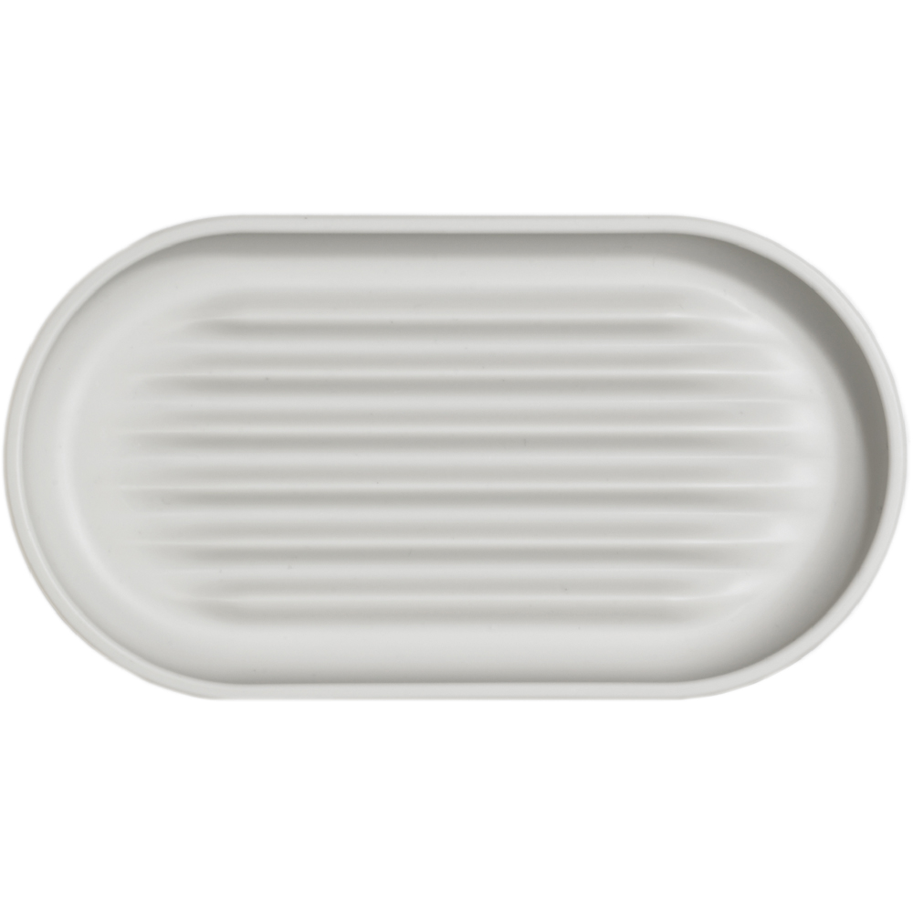 ReBorn Stone Effect Recycled Plastic Soap Dish Twin Pack Image 4