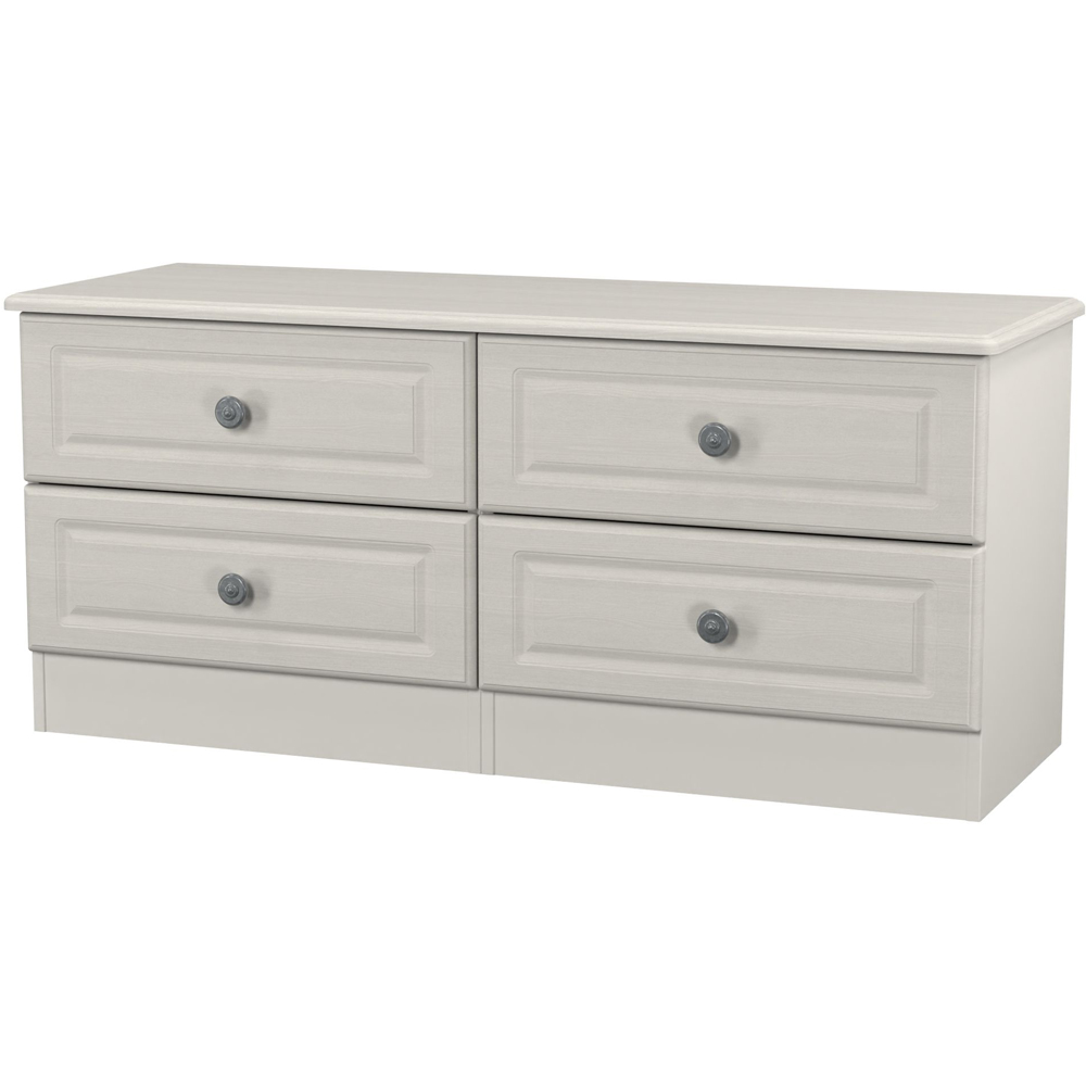 Crowndale Pembroke 4 Drawer Grey Ash Bed Box Ready Assembled Image 3