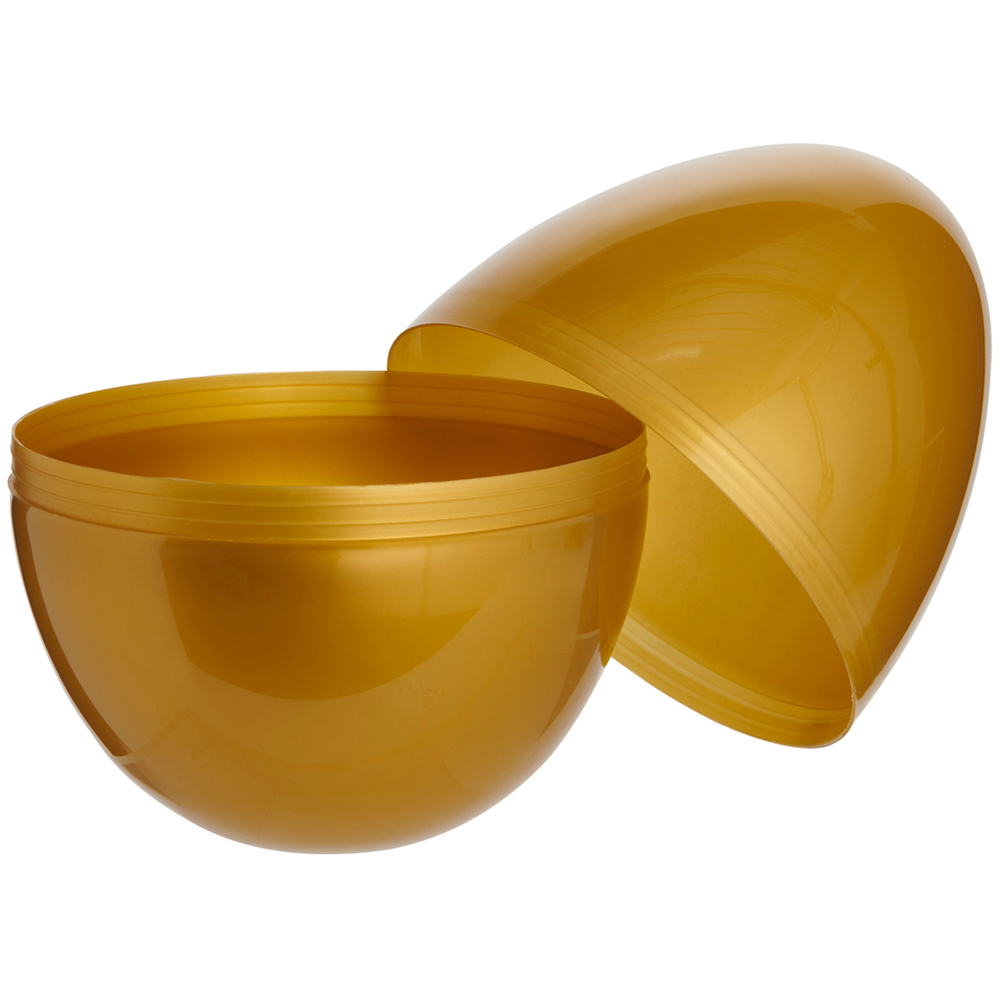 Wilko Large Fillable Golden Egg Wilko