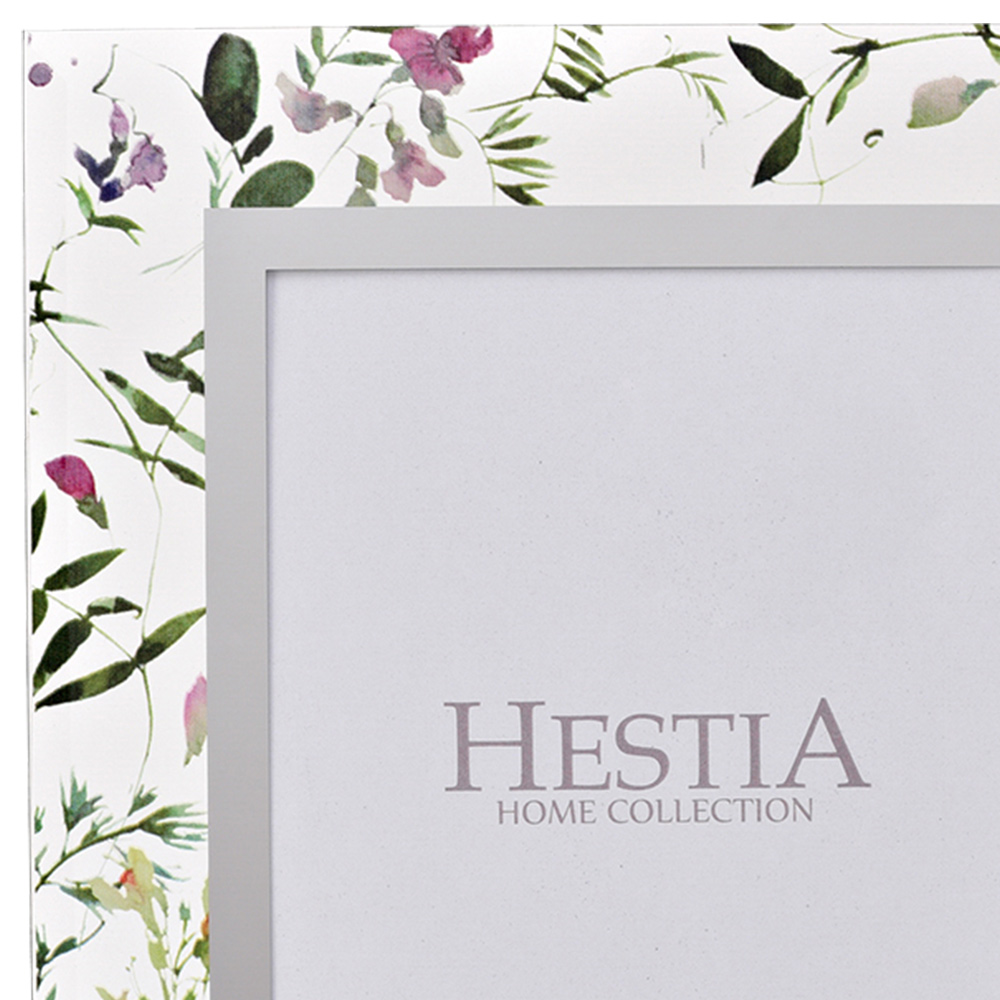 Premier Housewares Hestia Wild Flower Print Frame 5 x 7 Inch Image 2