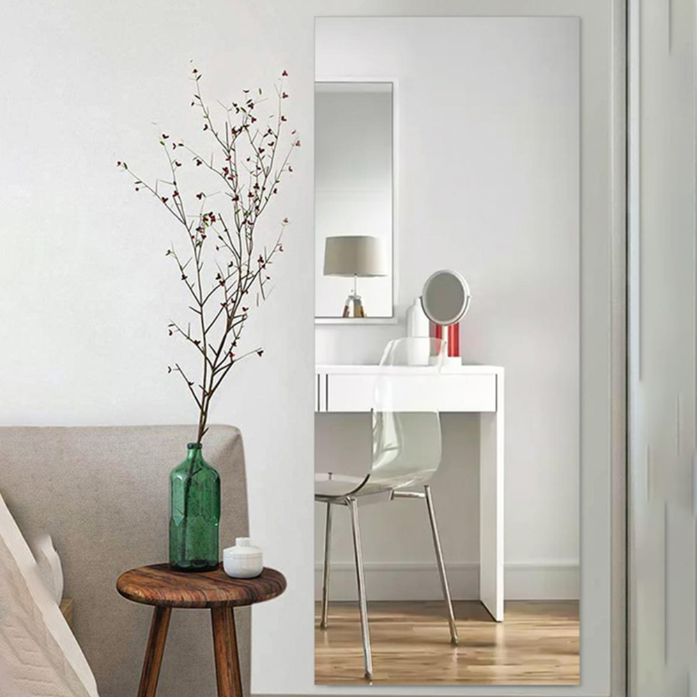 Living And Home Self Adhesive Wall Mirror Sheet Image 6