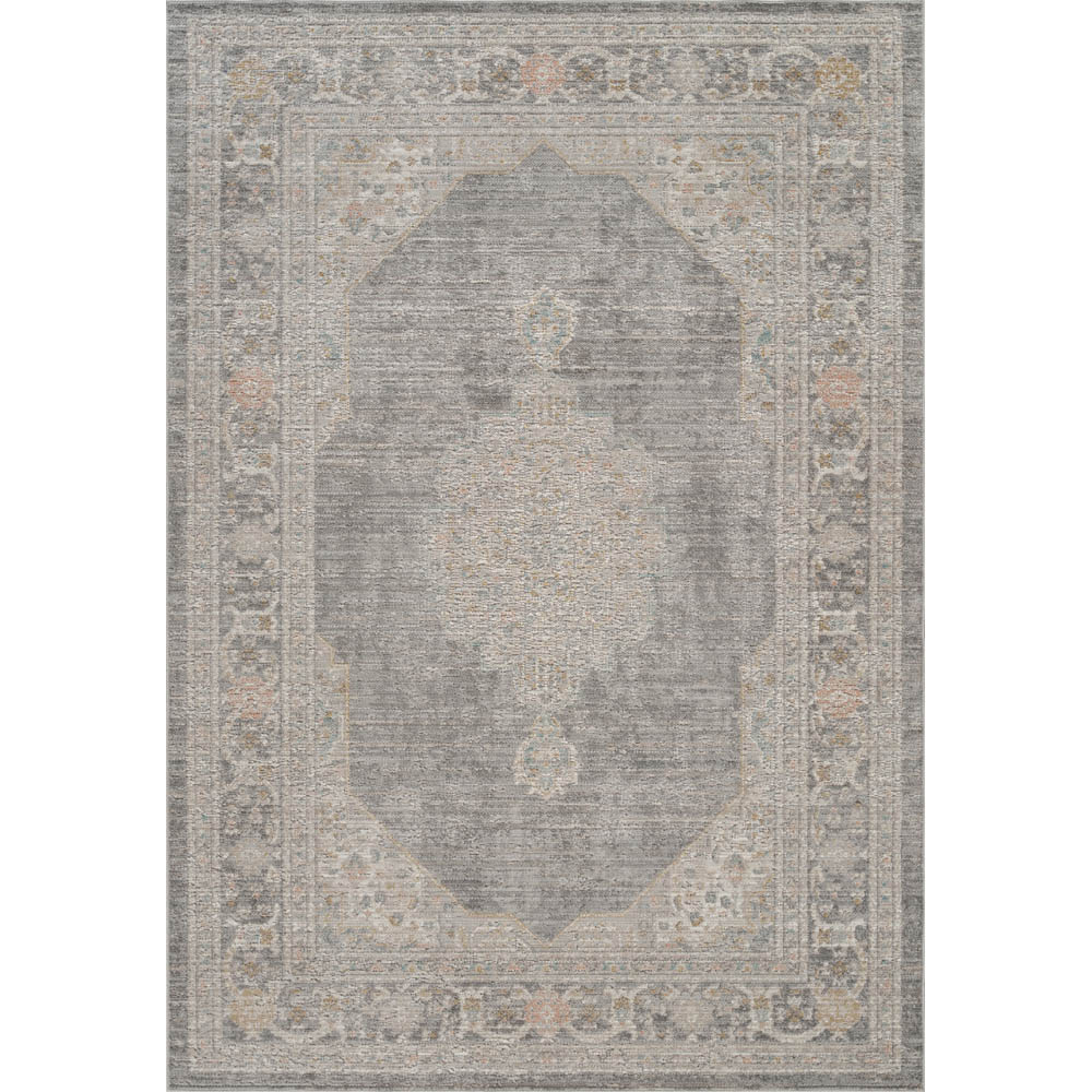 Desire Rugs Maia Grey Orchid Floral Non Slip Rug 60 x 220cm Image 6