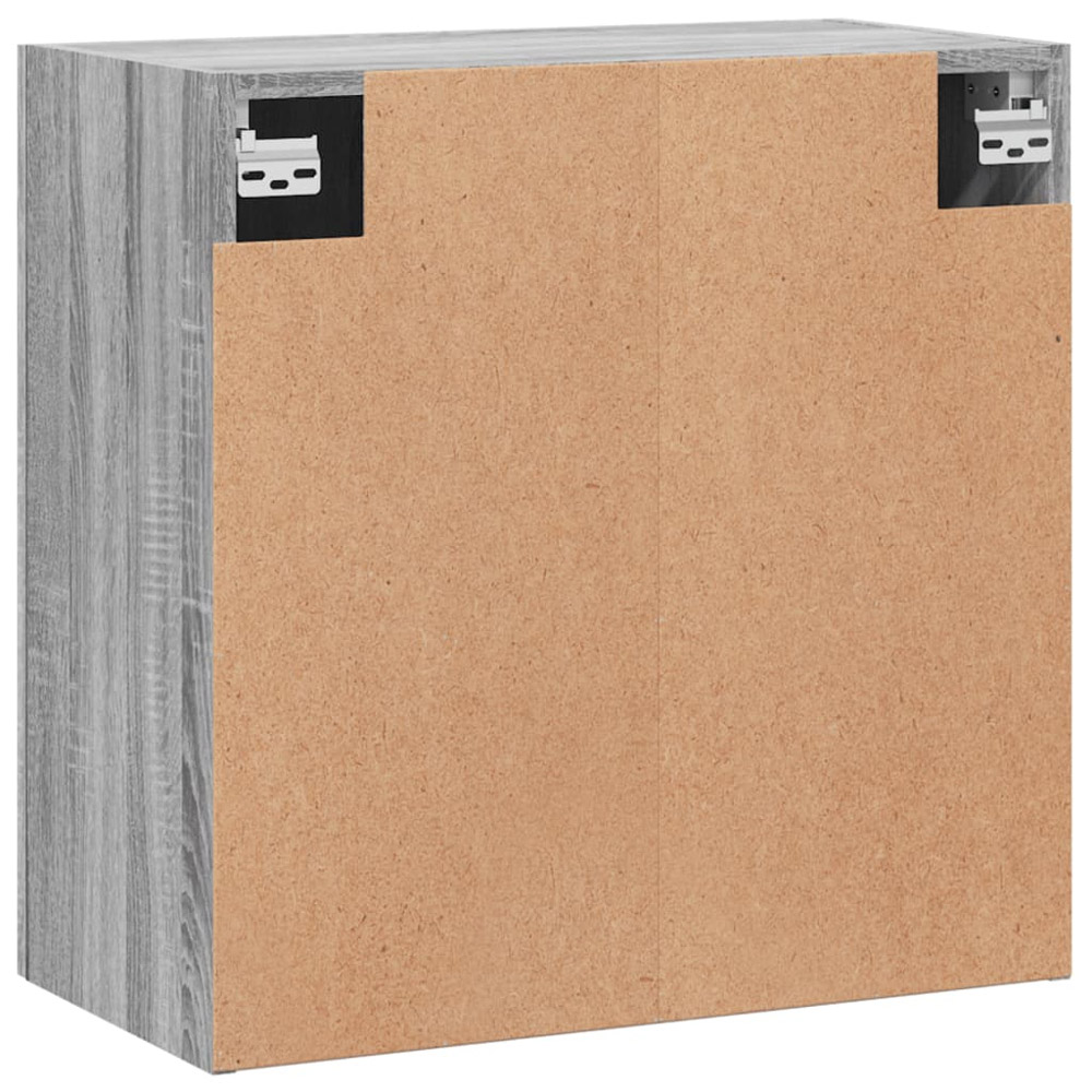 vidaXL 2 Door Grey Sonoma Wall Cabinet Image 8