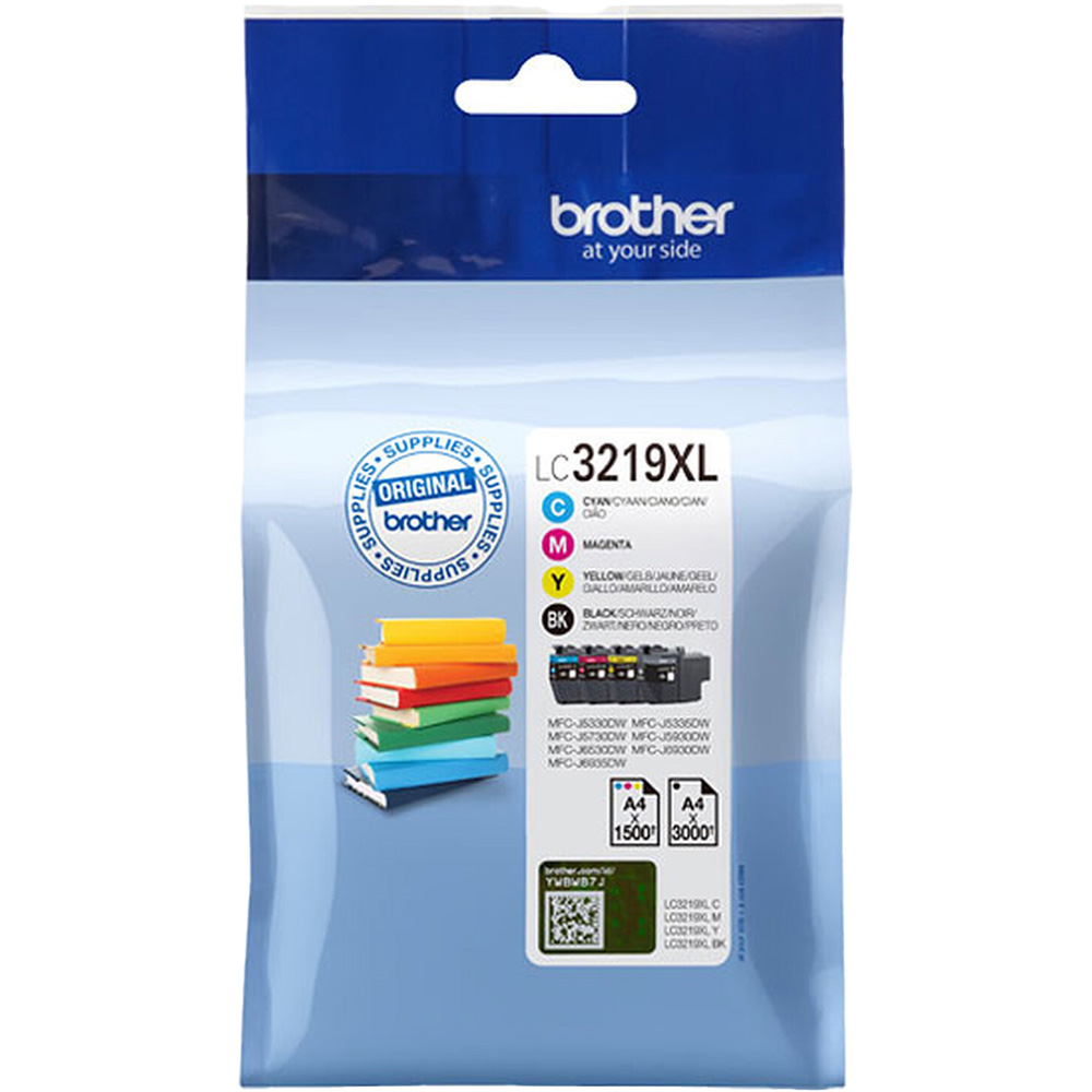 Brother LC3219XLVAL Value Pack Inkjet Cartridge Image 1