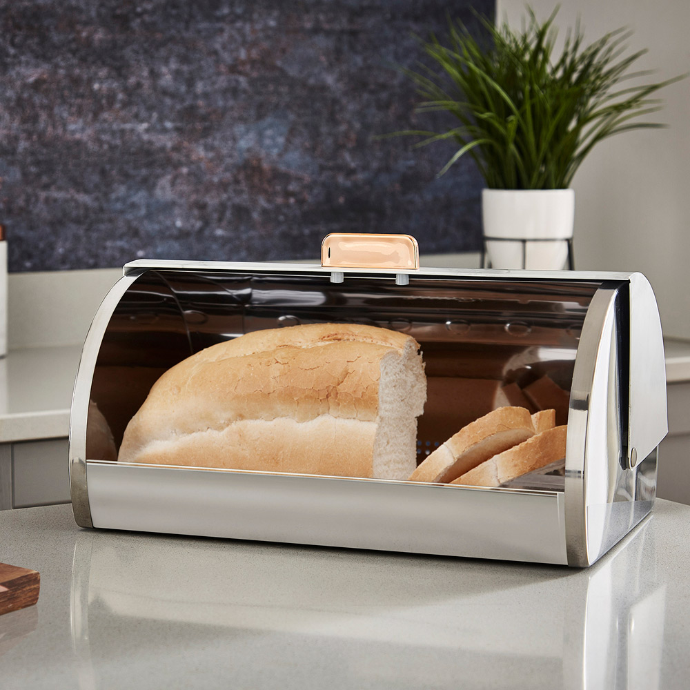 Tower Roll Top Bread Bin Image 3