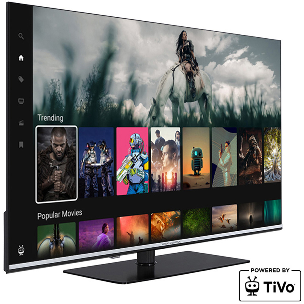 Mitchell & Brown 43 inch Ultra HD QLED TiVo Smart TV with Central Swivel Stand and Freely Image 9
