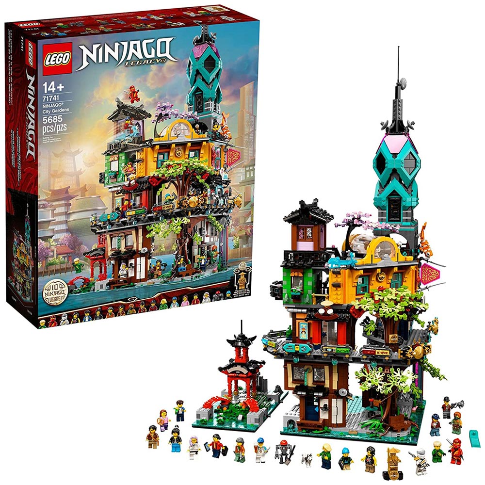 LEGO 71741 Ninjago City Gardens Image 3