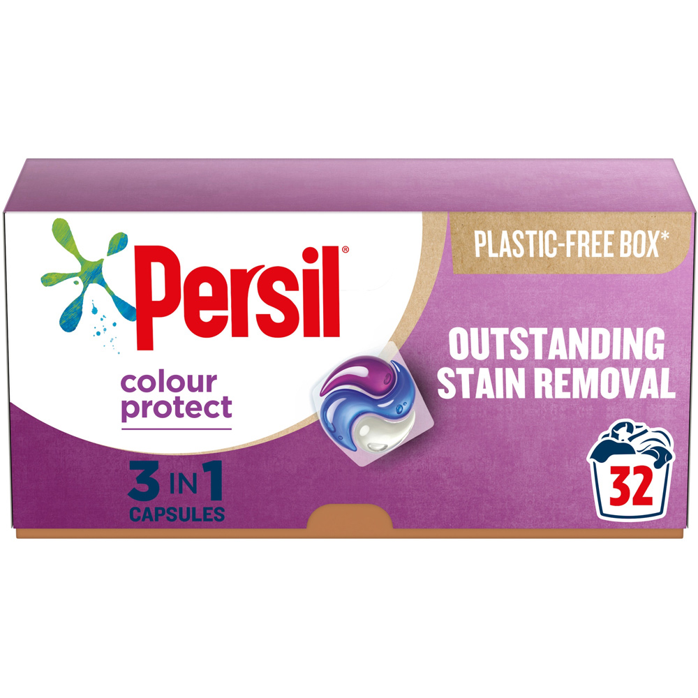 Persil Colour 3 in 1 Laundry Washing Capsules 32 Washes Image 2