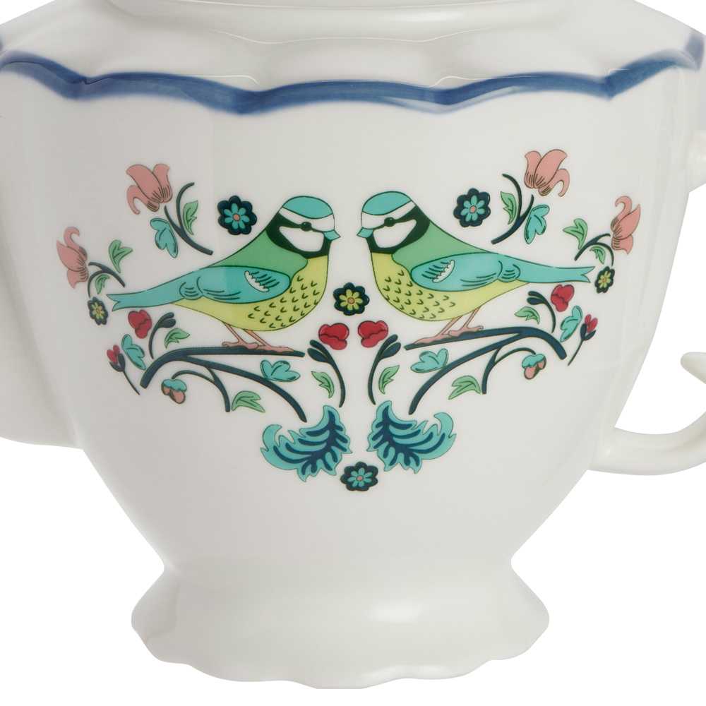 Wilko Fond Memories Floral Bird Teapot Image 8