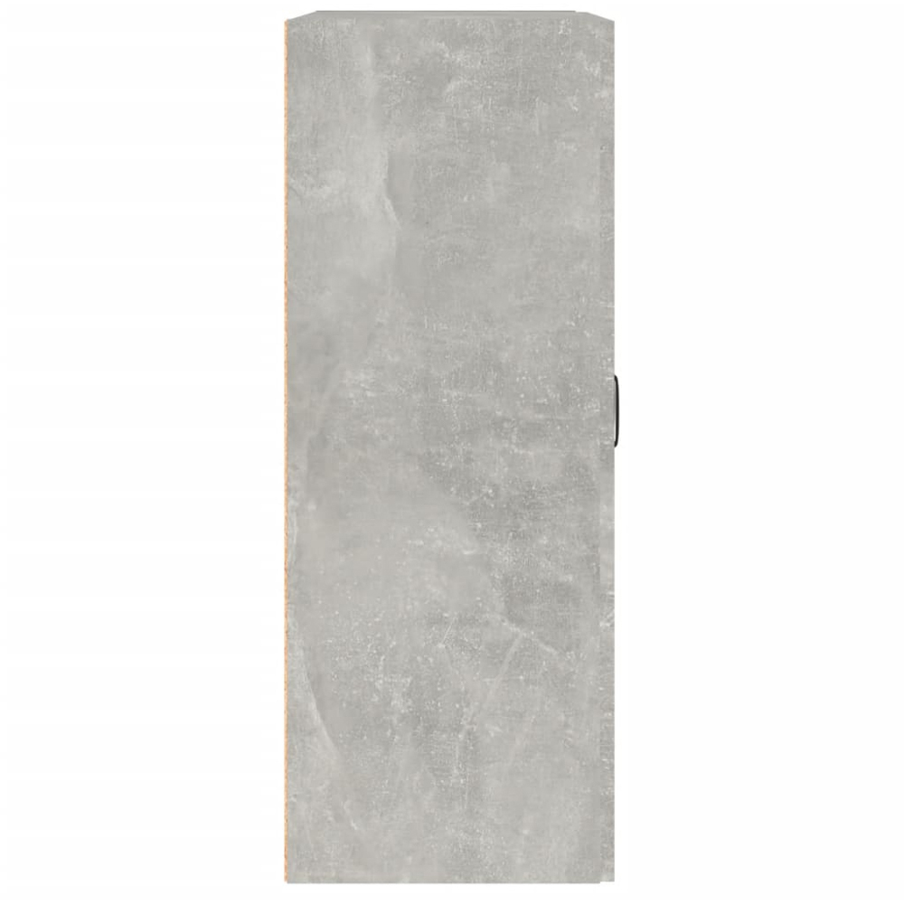 vidaXL 2 Door Concrete Grey Hanging Wall Cabinet Image 6