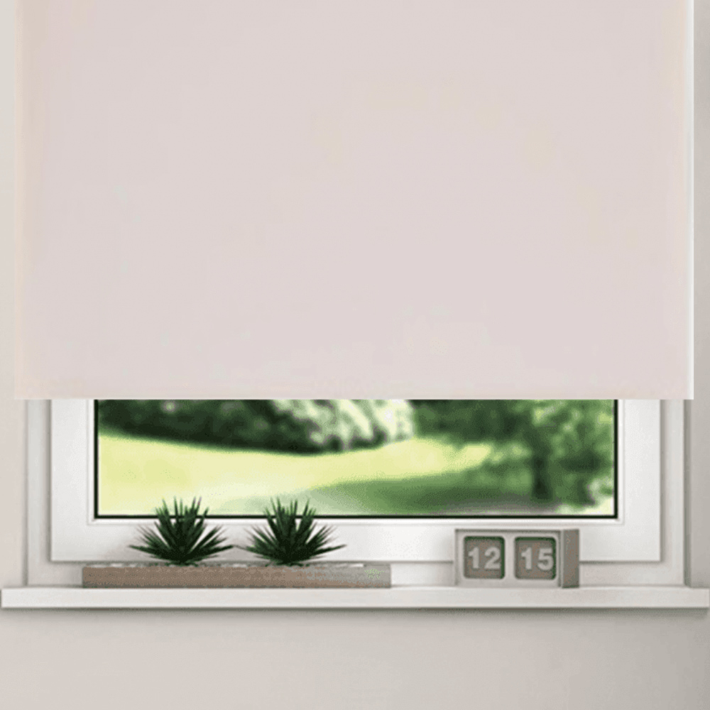 New EdgeBlinds Thermal Blackout Roller Blinds Pink 85cm Image 3