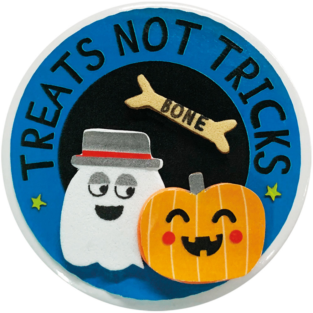 Wilko Halloween Make Your Own Badges 4 Pack Image 4