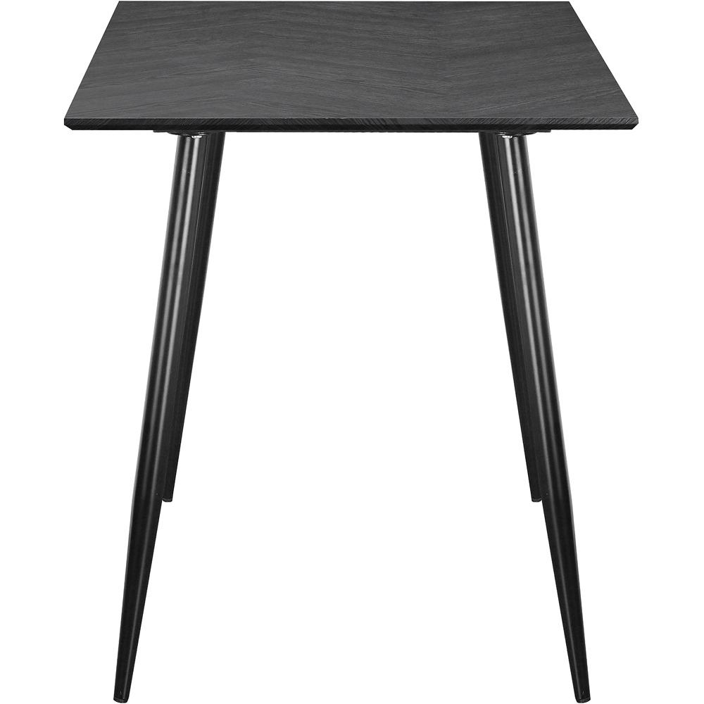 Loft24 Monza 4 Seater Grey Oak Rectangular Dining Table Image 4