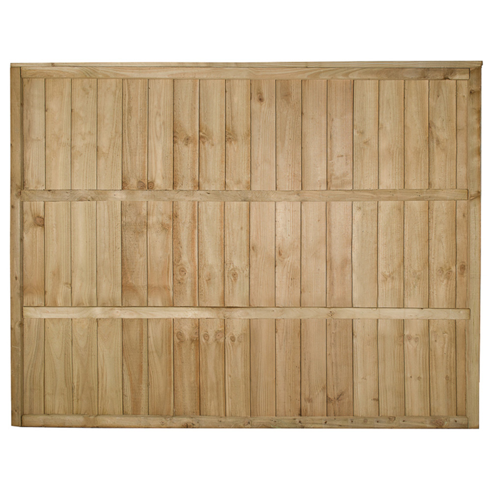 Forest Garden 6 x 5ft Closeboard Fence Panel Image 5