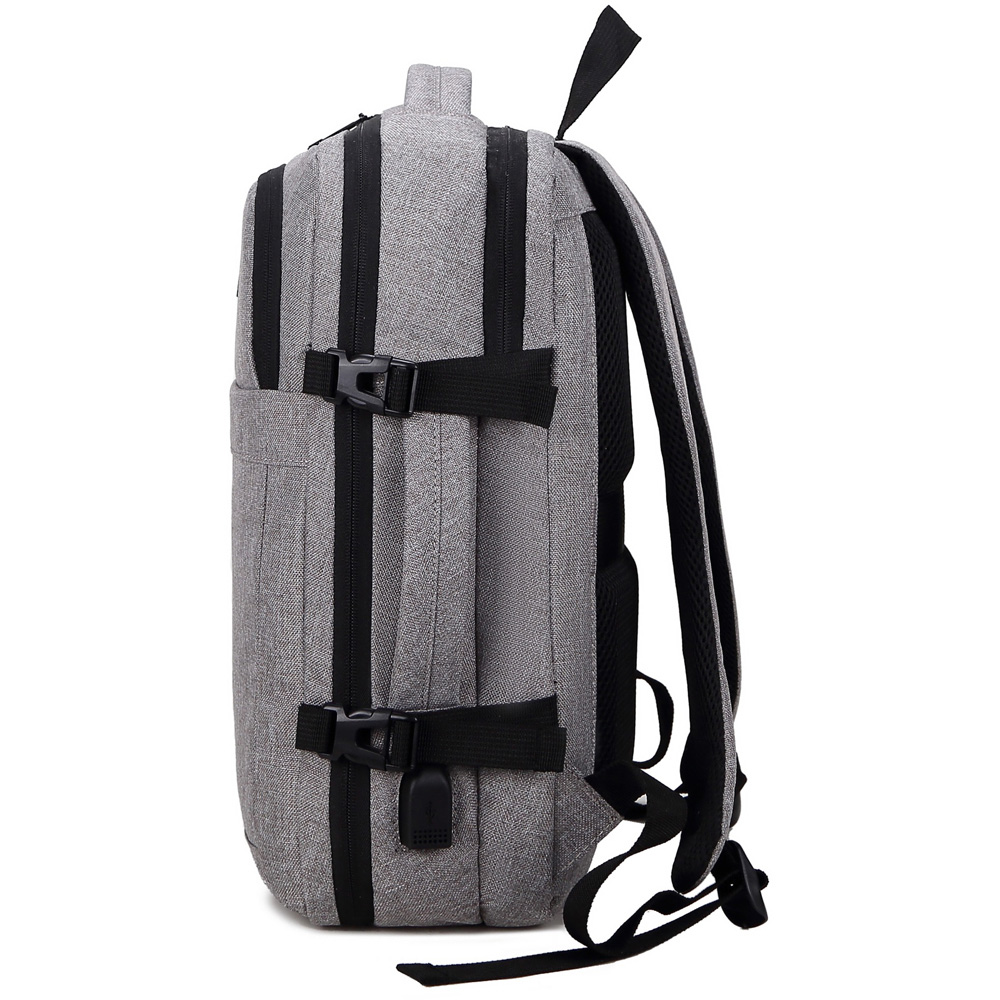 A2B Pioneer 20L Grey Weatherproof RyanAir Onboard Underseat Backpack Image 4
